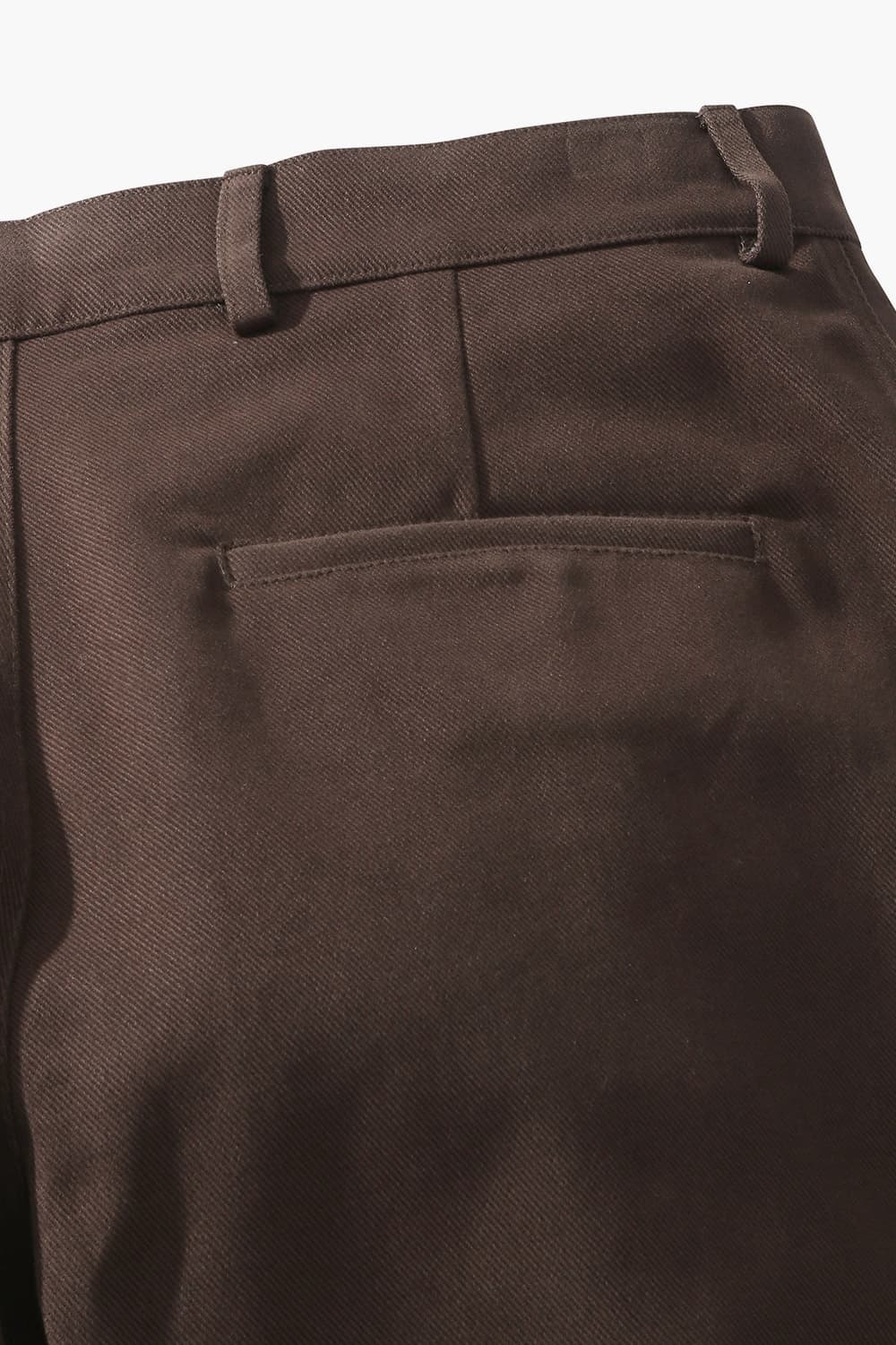 TROUSERS 코튼 벌룬 103 다크브라운 캐주얼 팬츠
