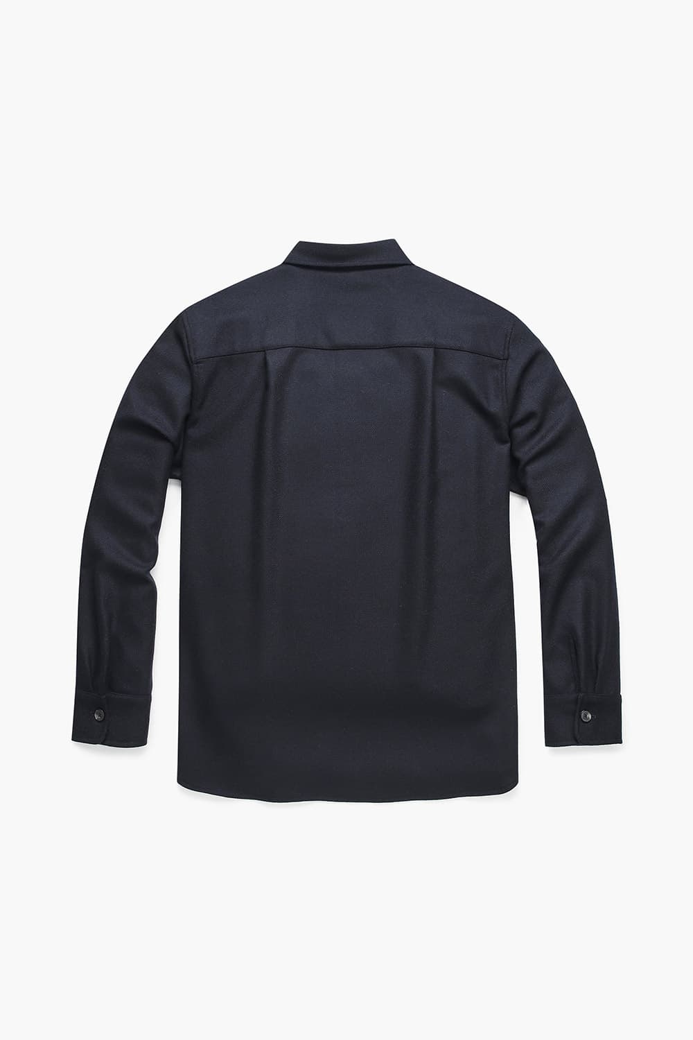 울 포켓 오버사이즈 셔츠 SC0502NAVY
