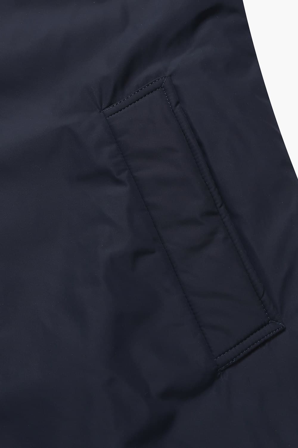 구스 다운 롱 다크네이비 다운 점퍼