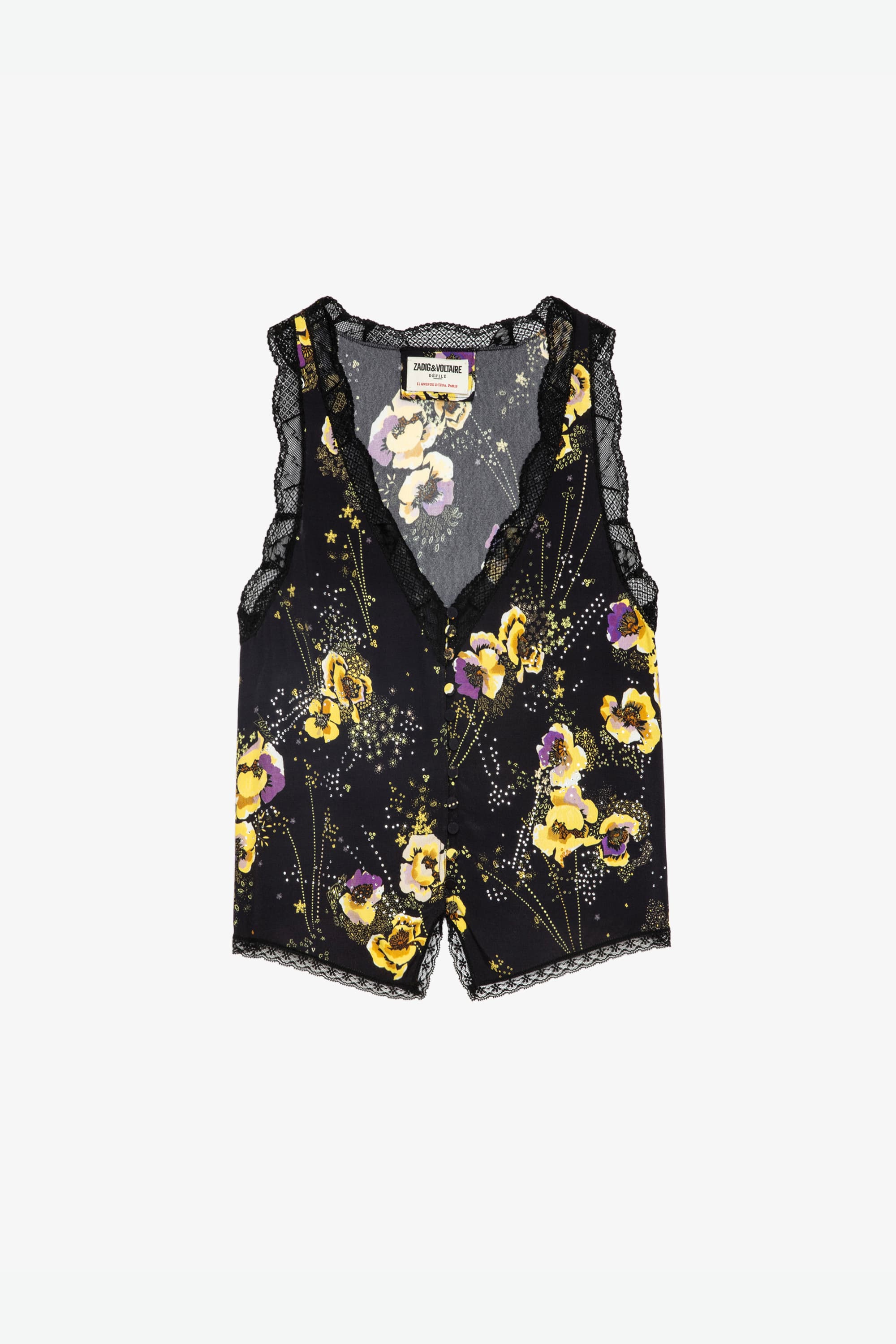 Em Flower Strass Blouse