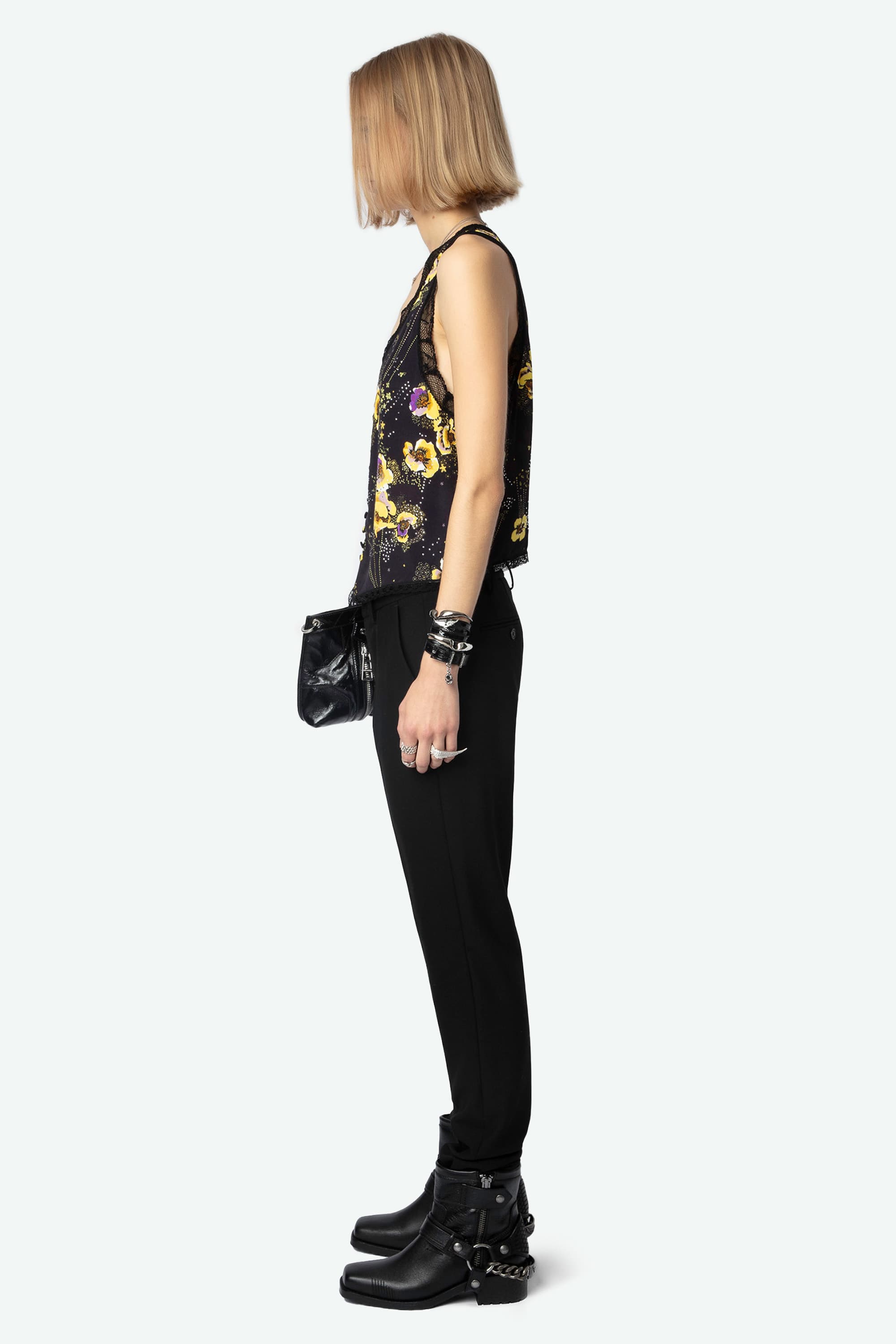 Em Flower Strass Blouse