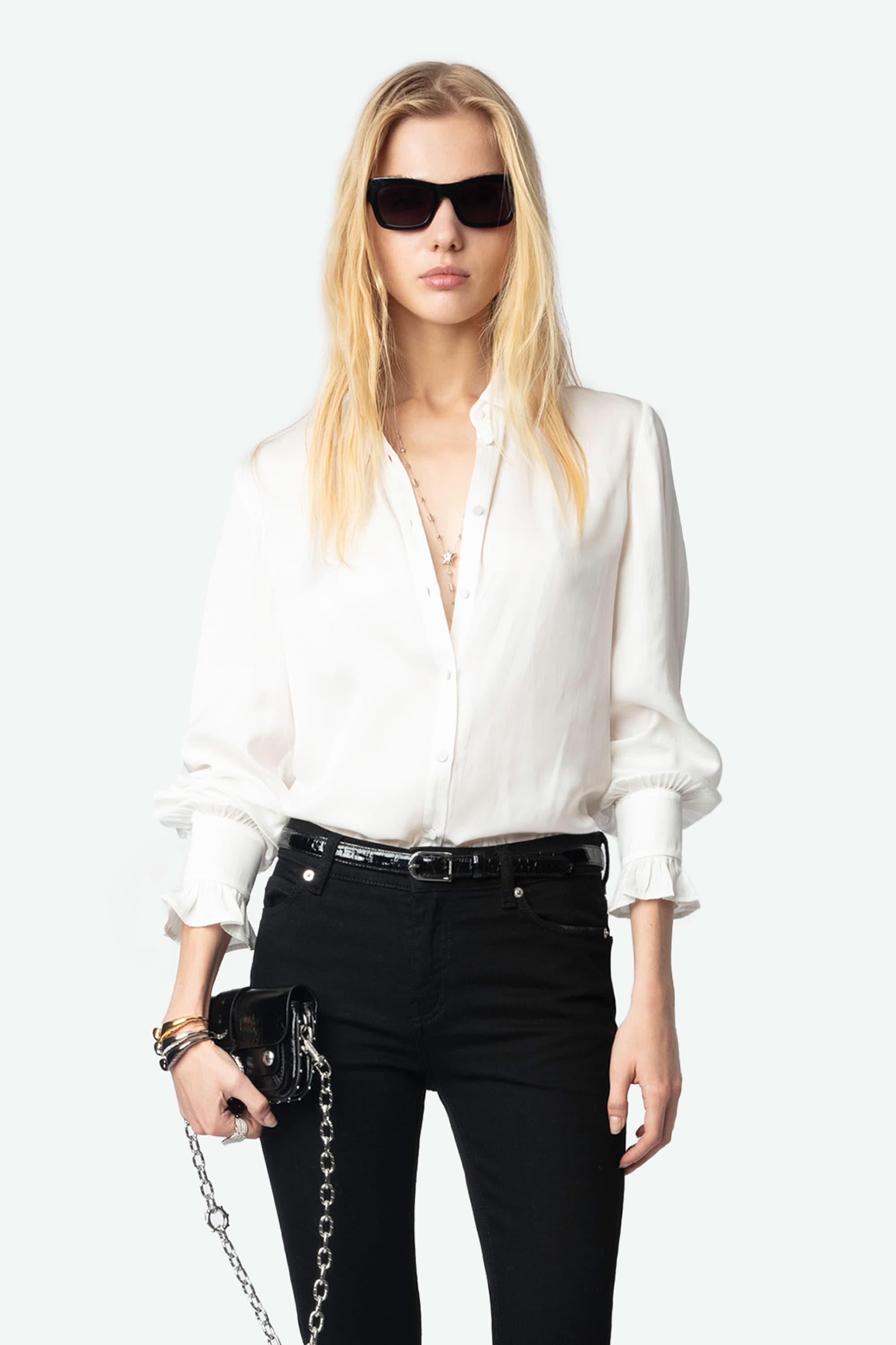 Thely Satin Shirt