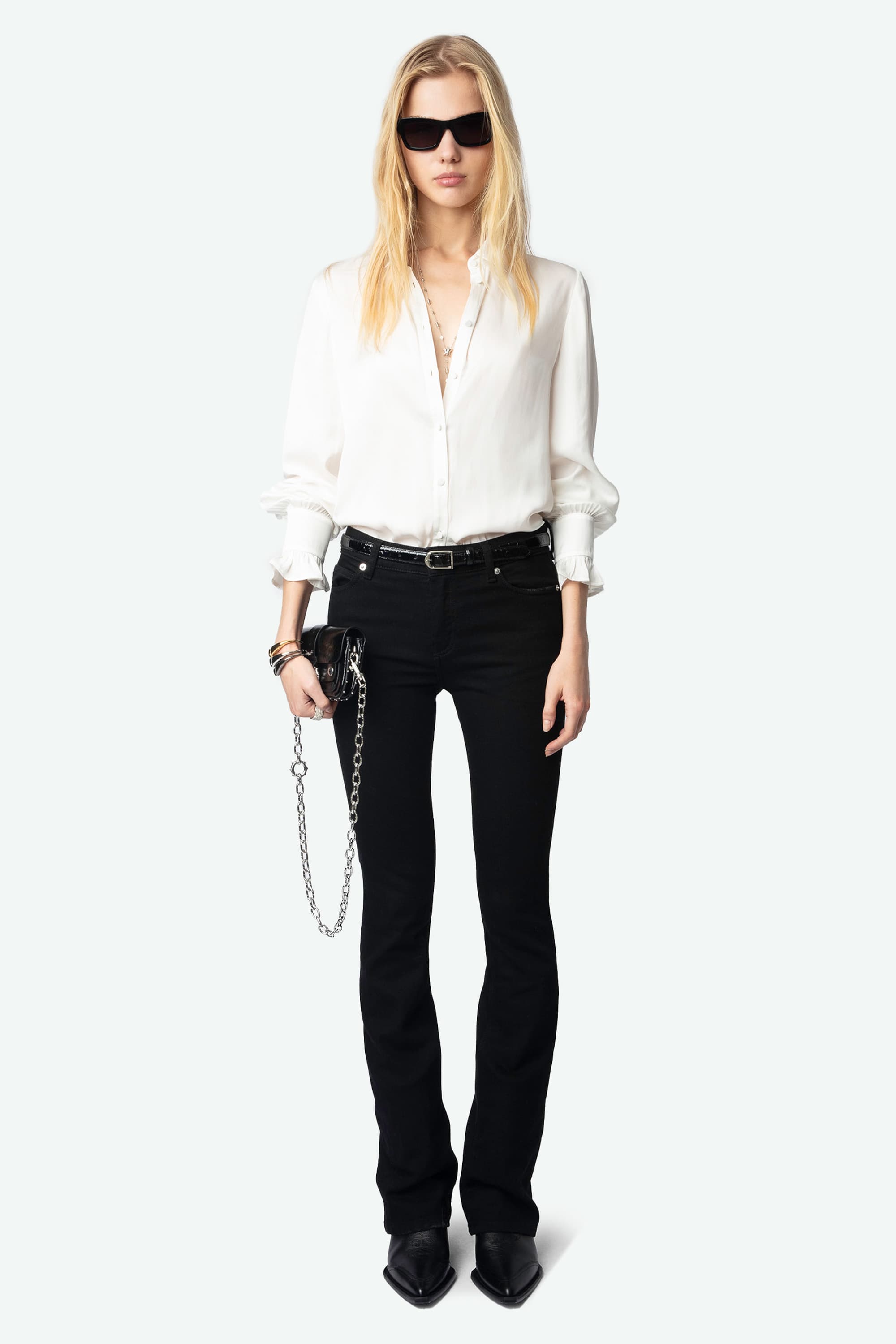 Thely Satin Shirt