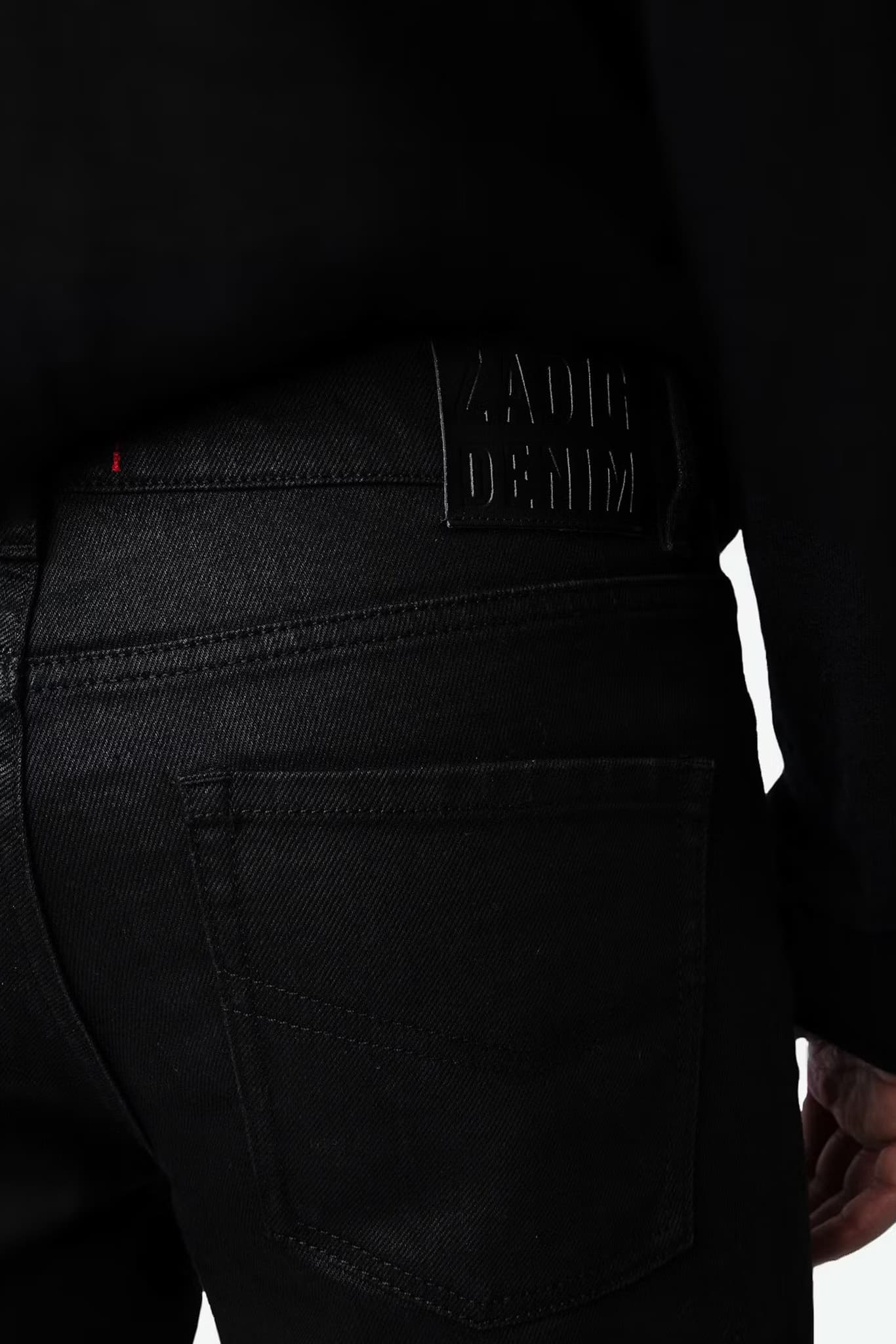 Steeve Black Denim Pants
