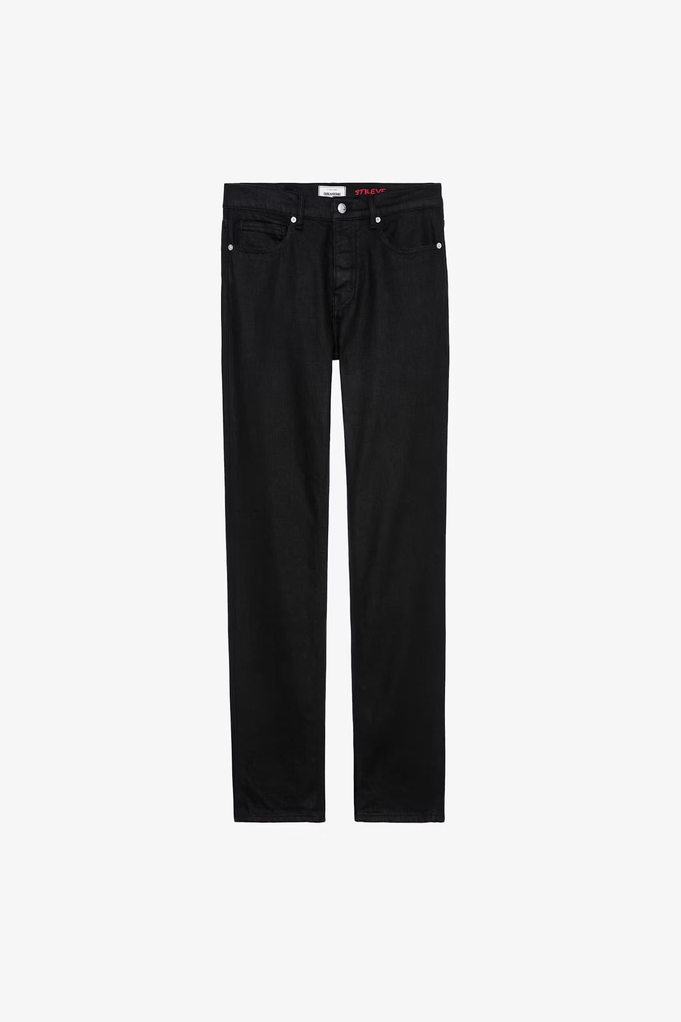 Steeve Black Denim Pants