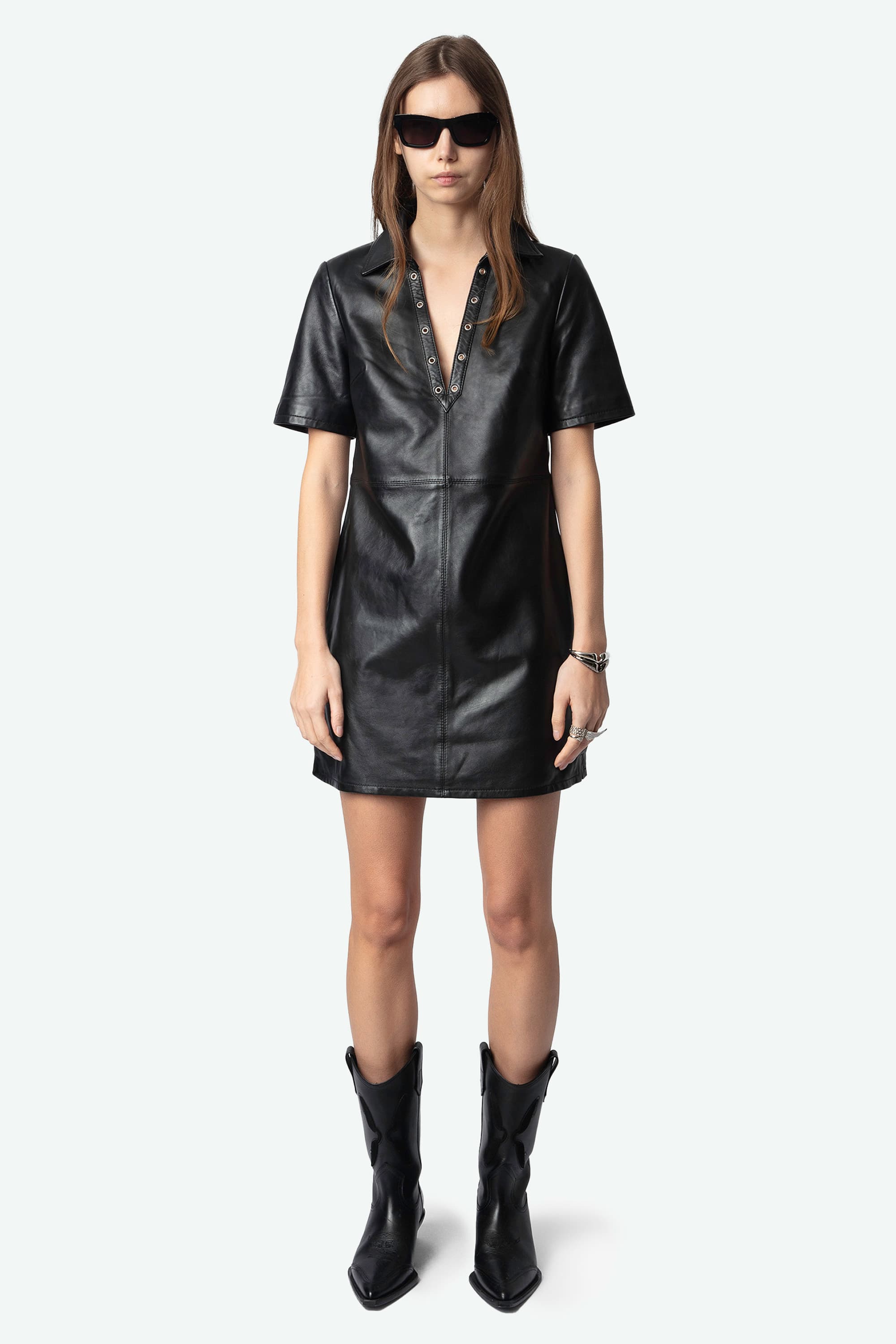 Ralmy Leather Dress