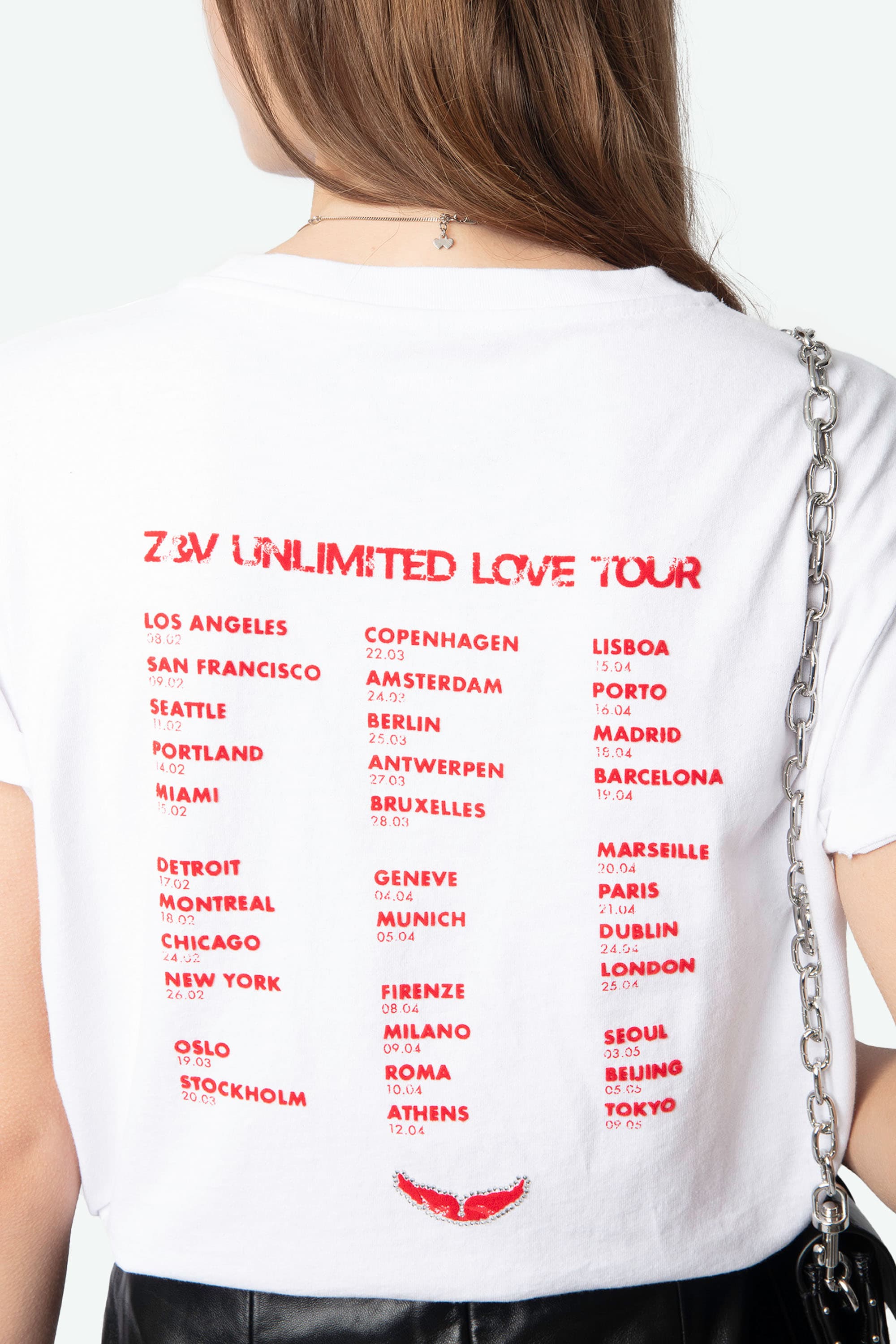 Walk Concert Cherry T-shirt