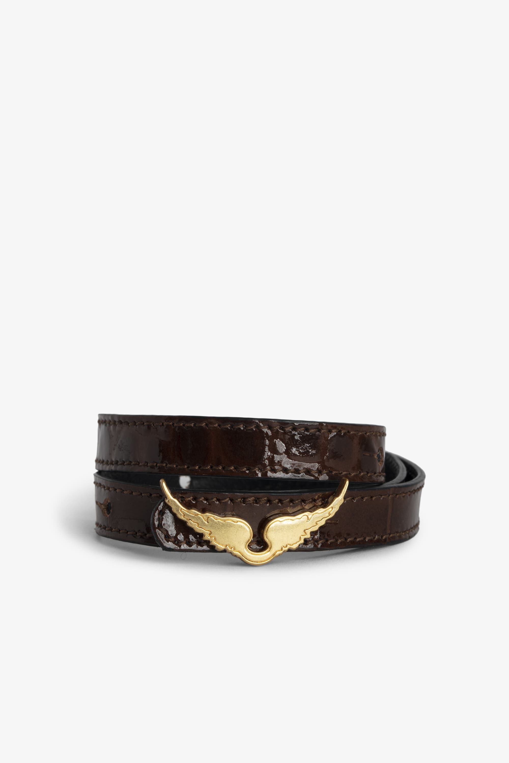 Rock Double Leather Bracelet