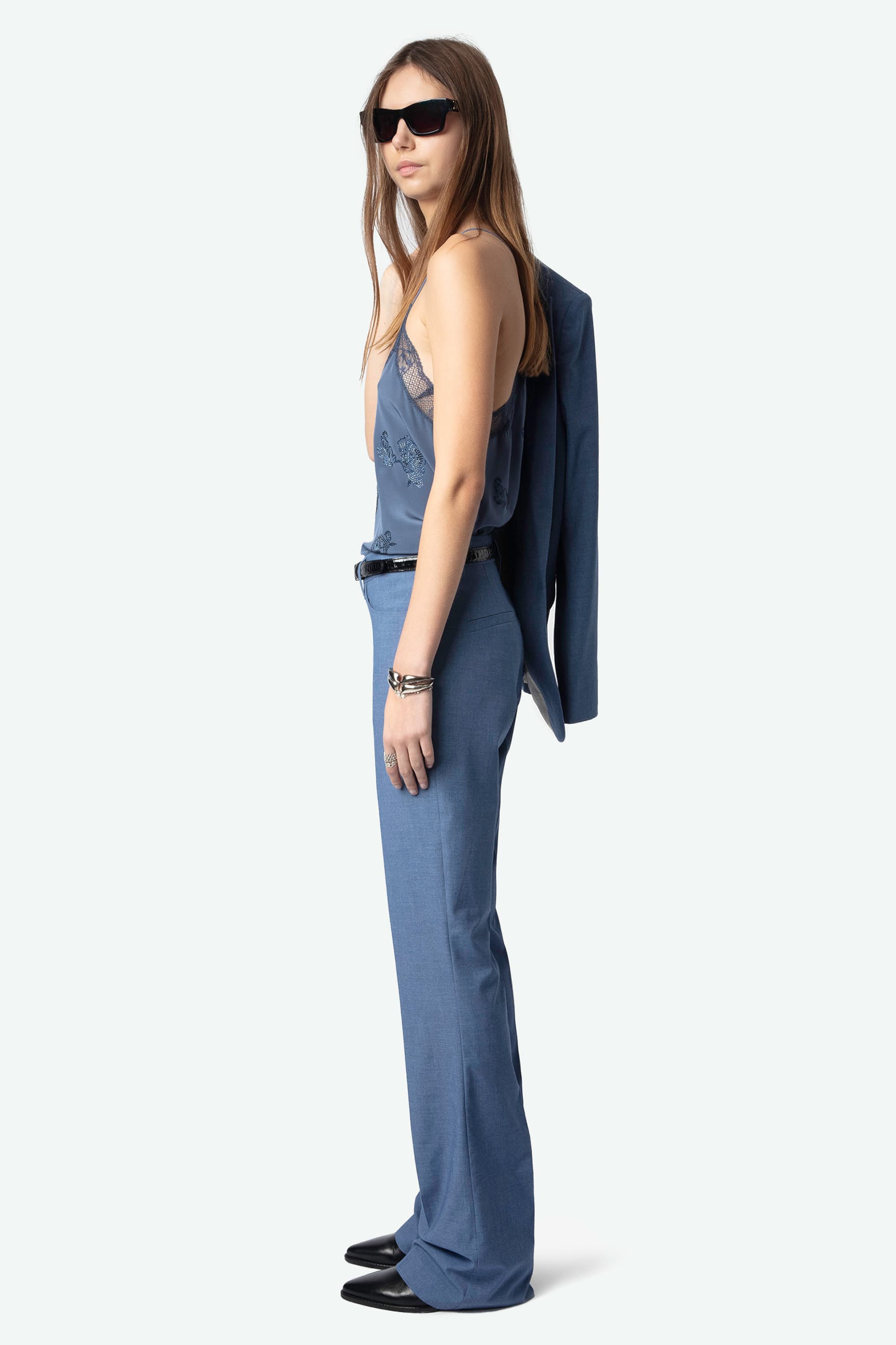 Christy Flower Silk Camisole