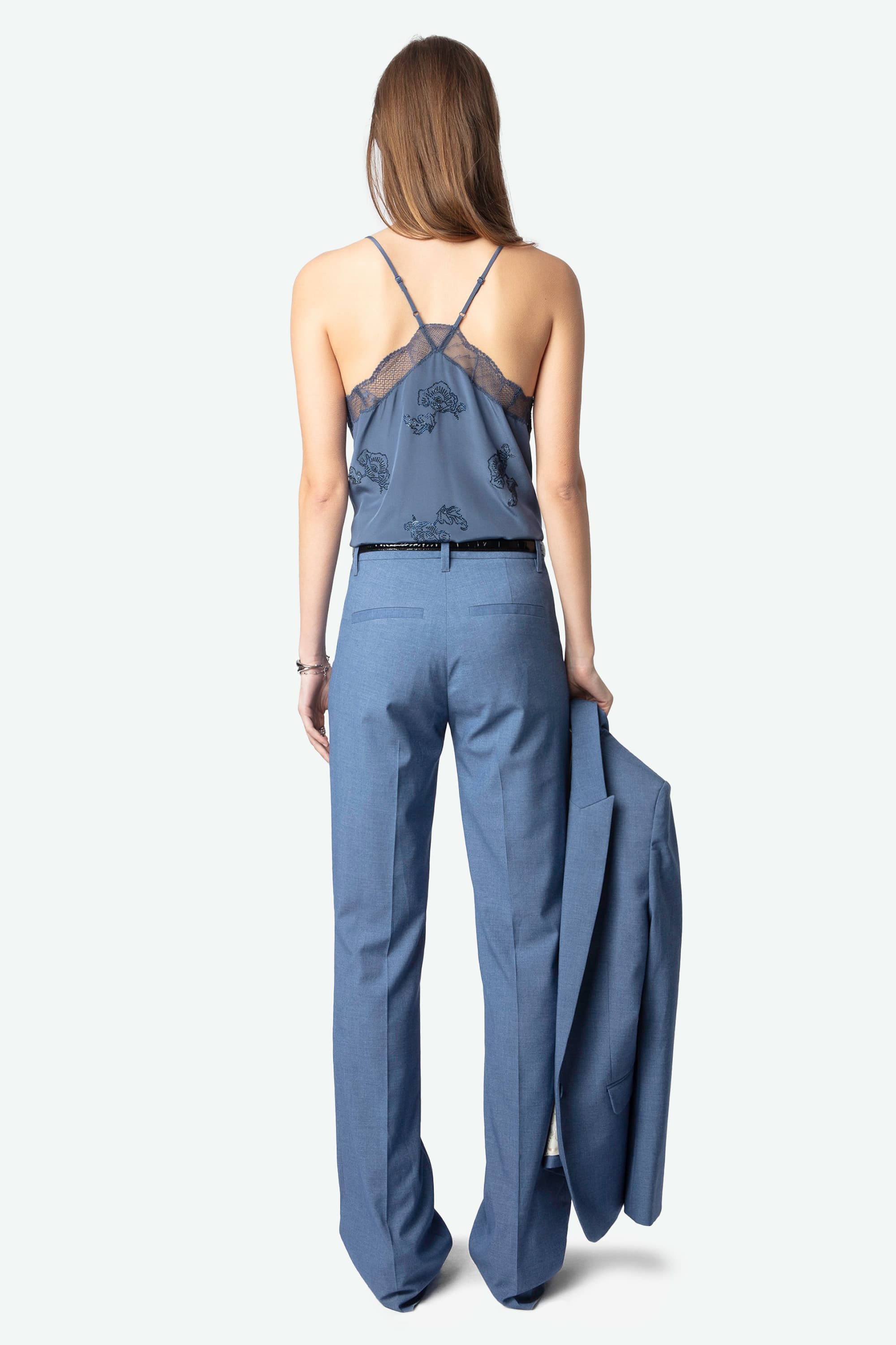 Christy Flower Silk Camisole