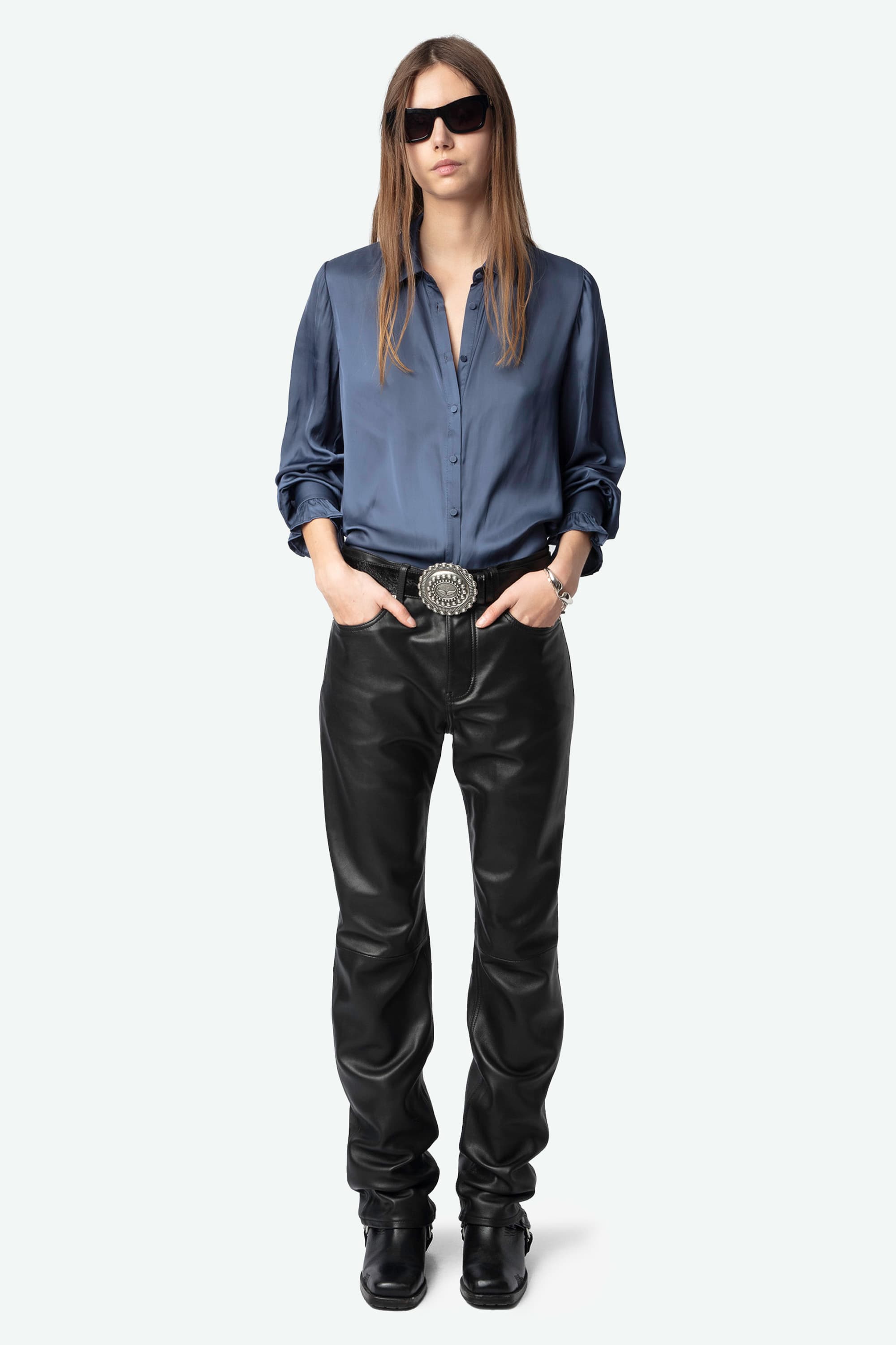 Thely Satin Shirt