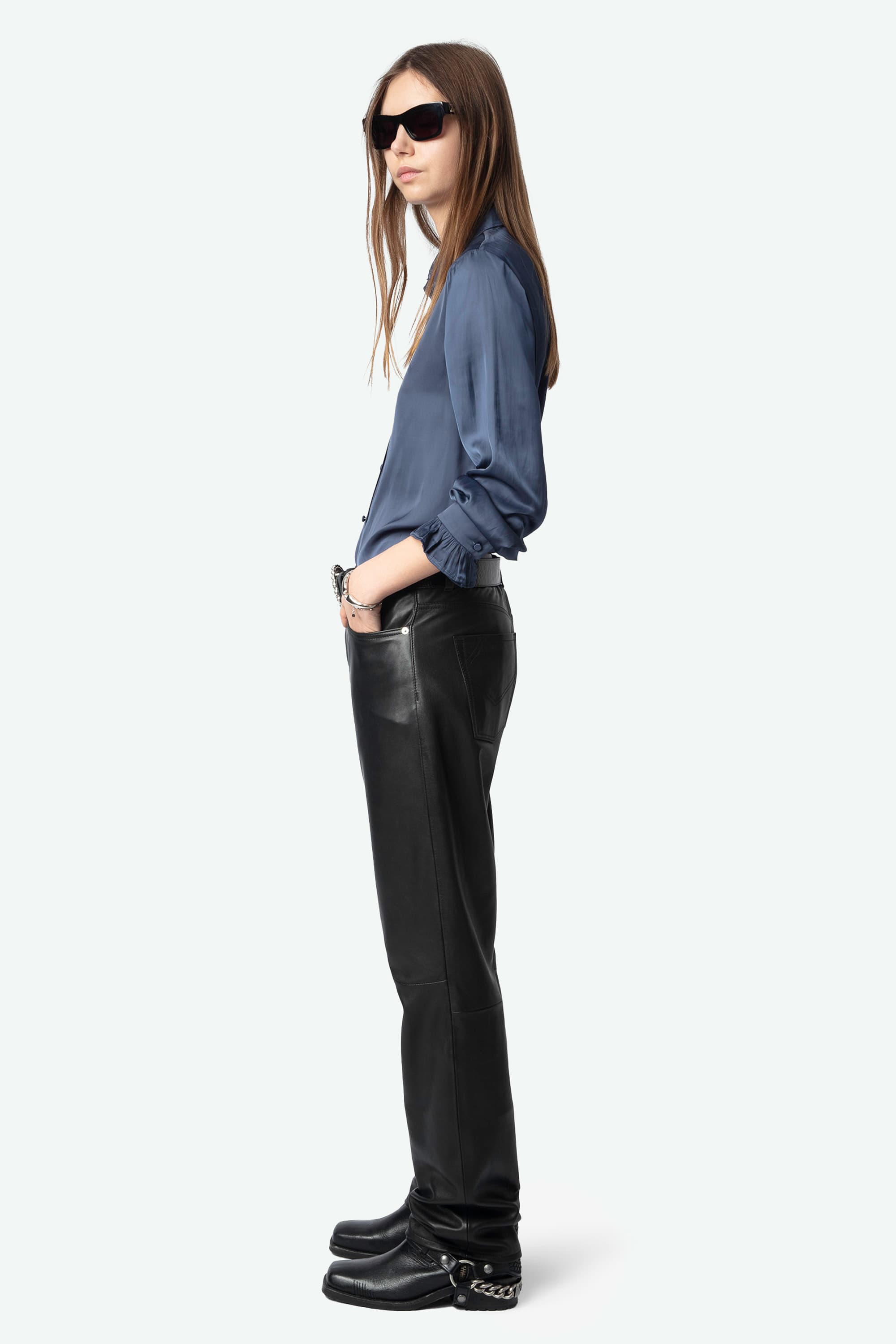 Thely Satin Shirt