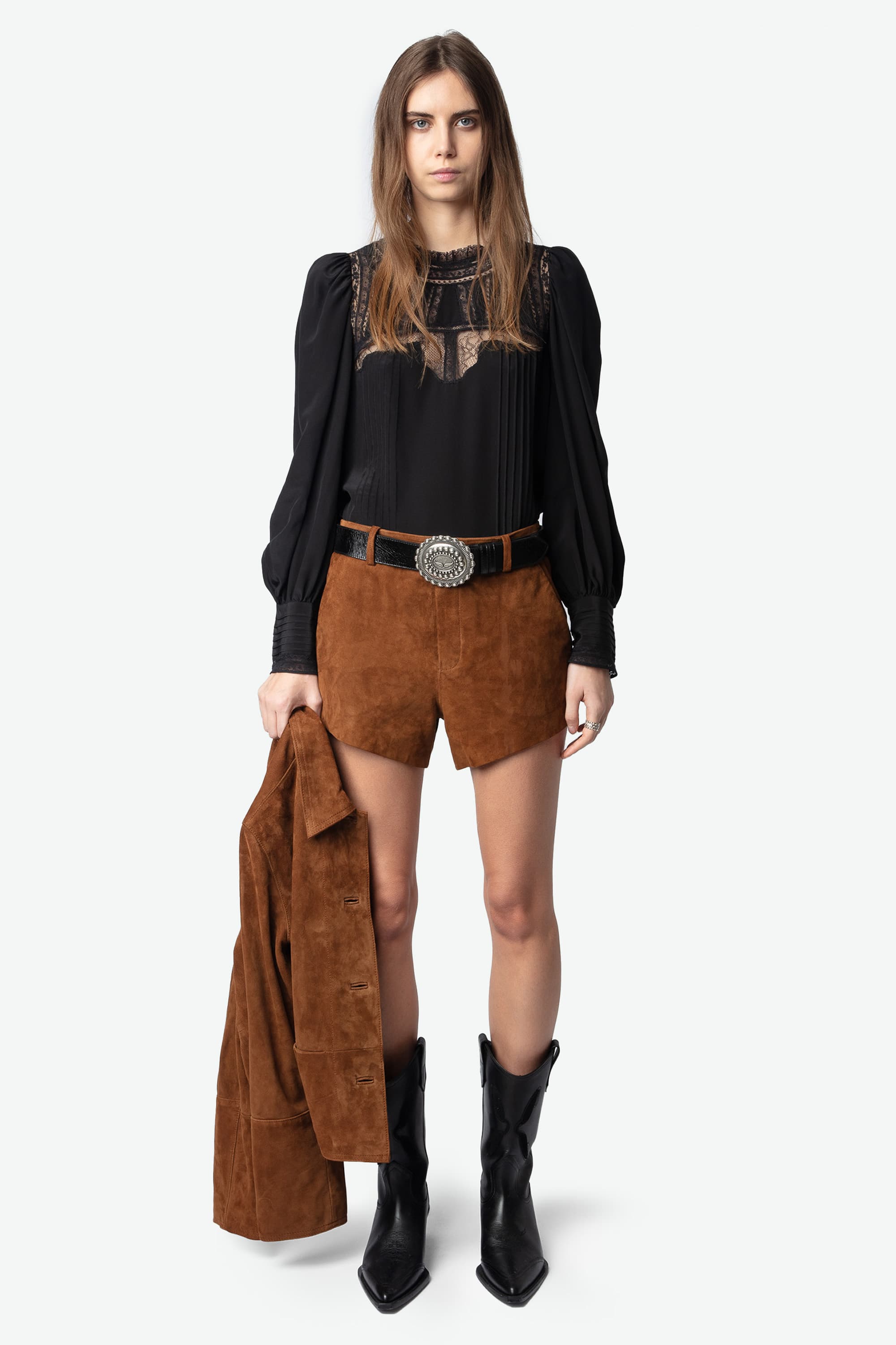 Thena Silk Blouse