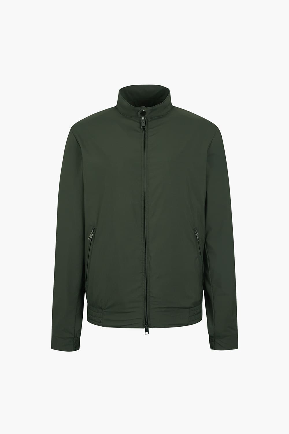 우븐 바람막이 카키브라운 점퍼