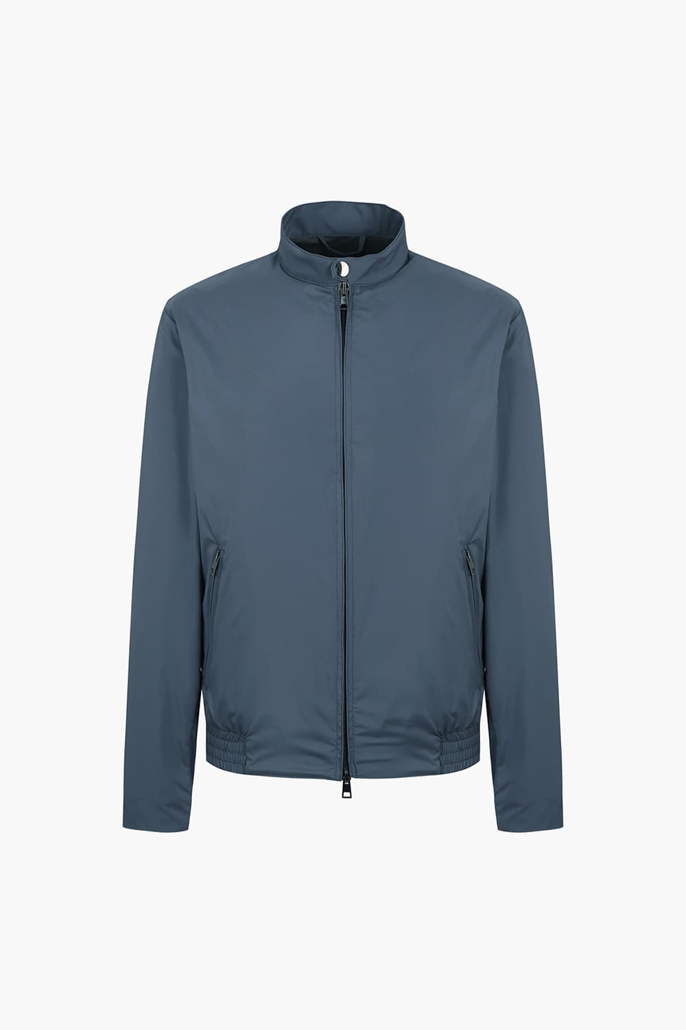 우븐 바람막이 네이비 점퍼