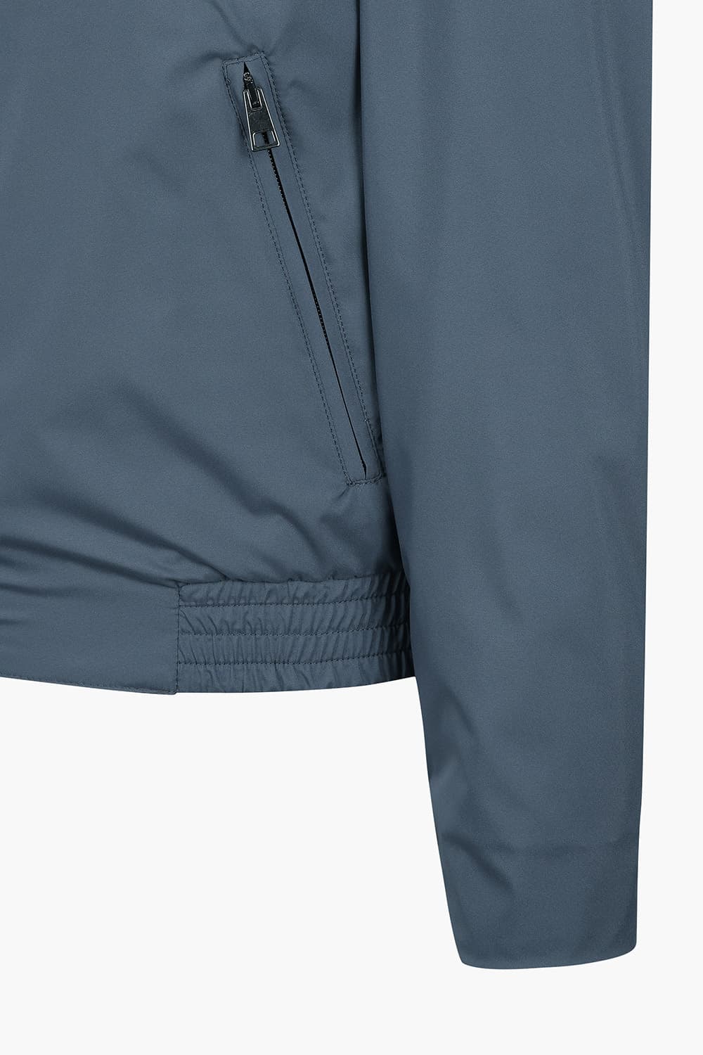 우븐 바람막이 네이비 점퍼