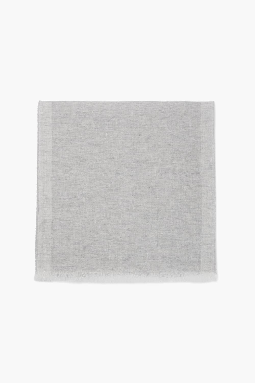 린넨 베이직 라이트그레이 스카프