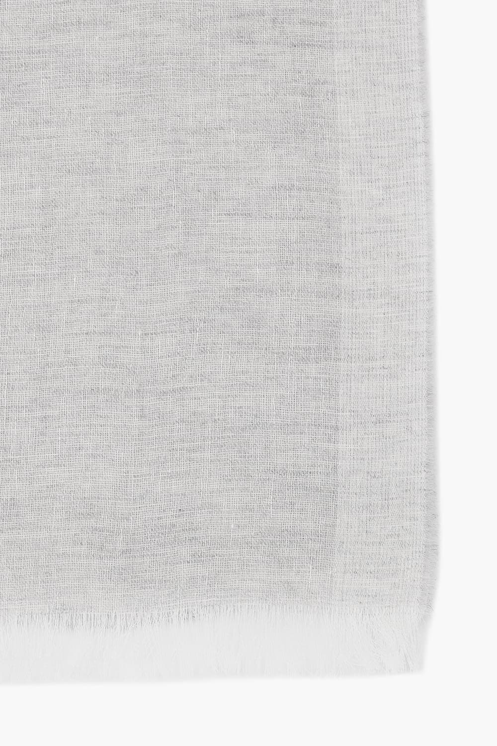 린넨 베이직 라이트그레이 스카프