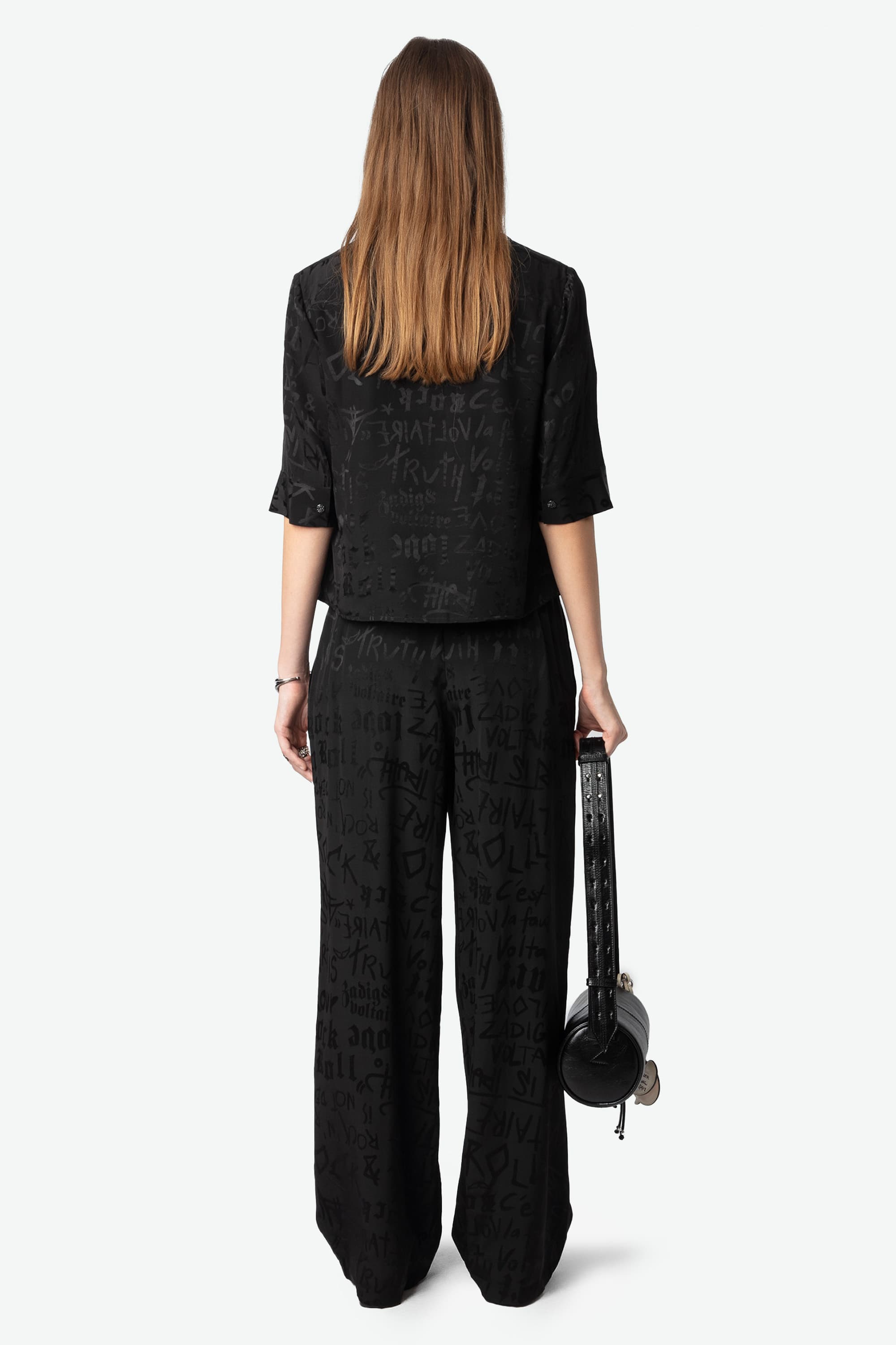 Pin Silk Pants