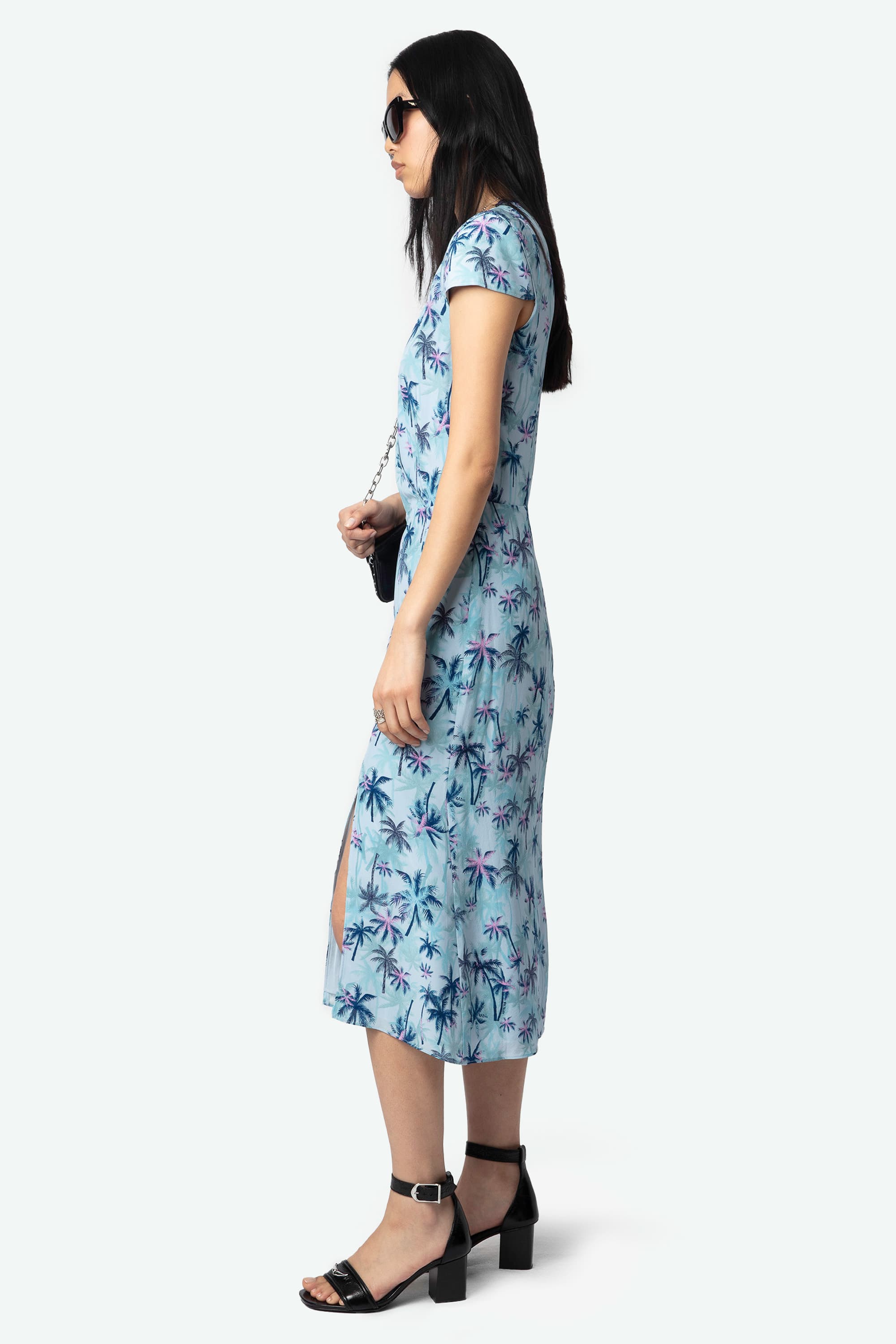 Rapaz Palm Silk Dress