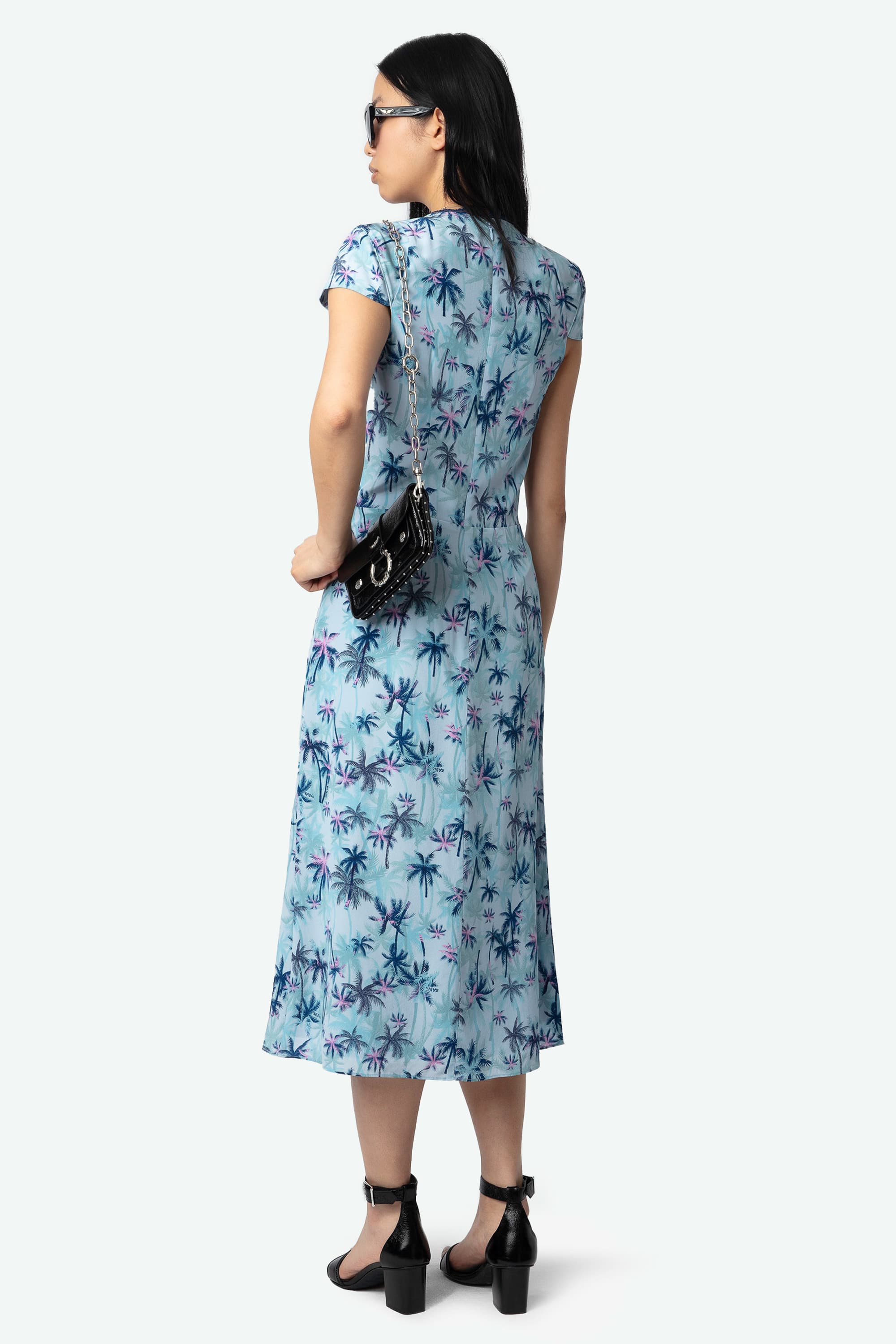 Rapaz Palm Silk Dress