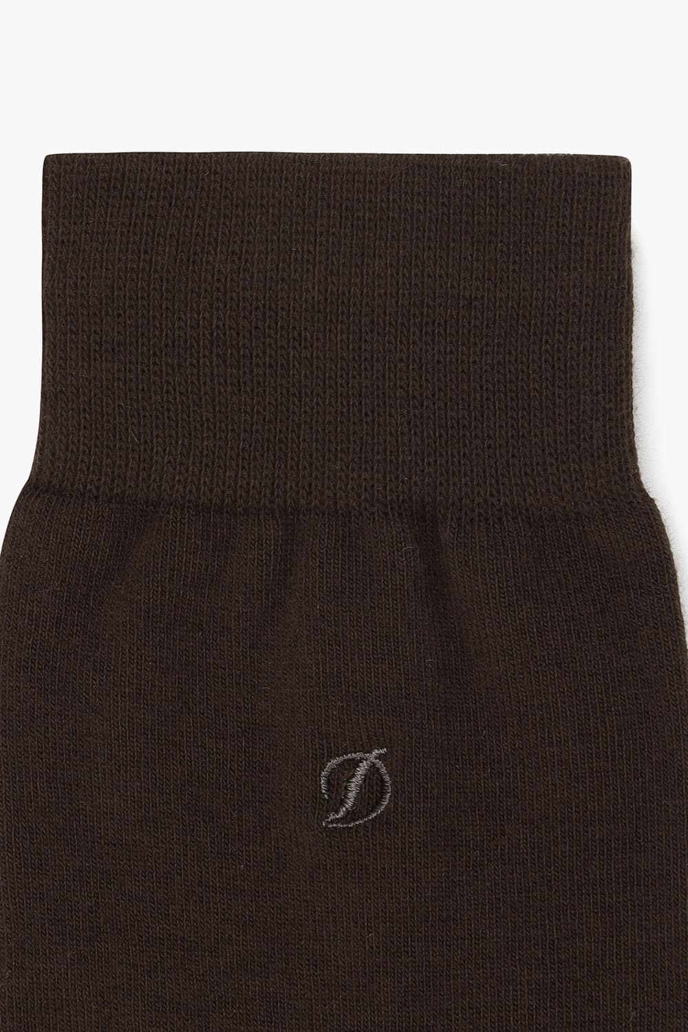 오가닉 솔리드 1501 장목 양말 브라운 SE3SMA171501SBW