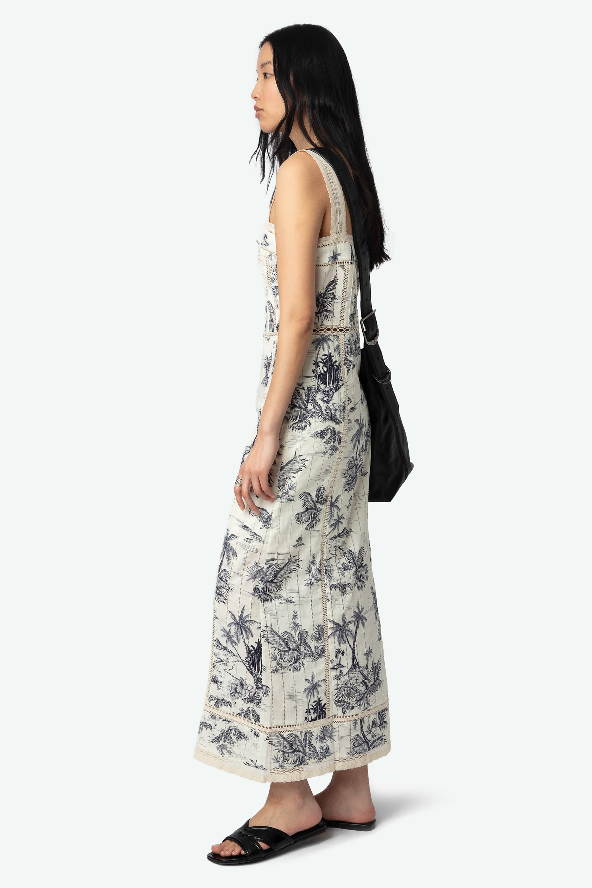 Renaid Tropical Cotton Dress