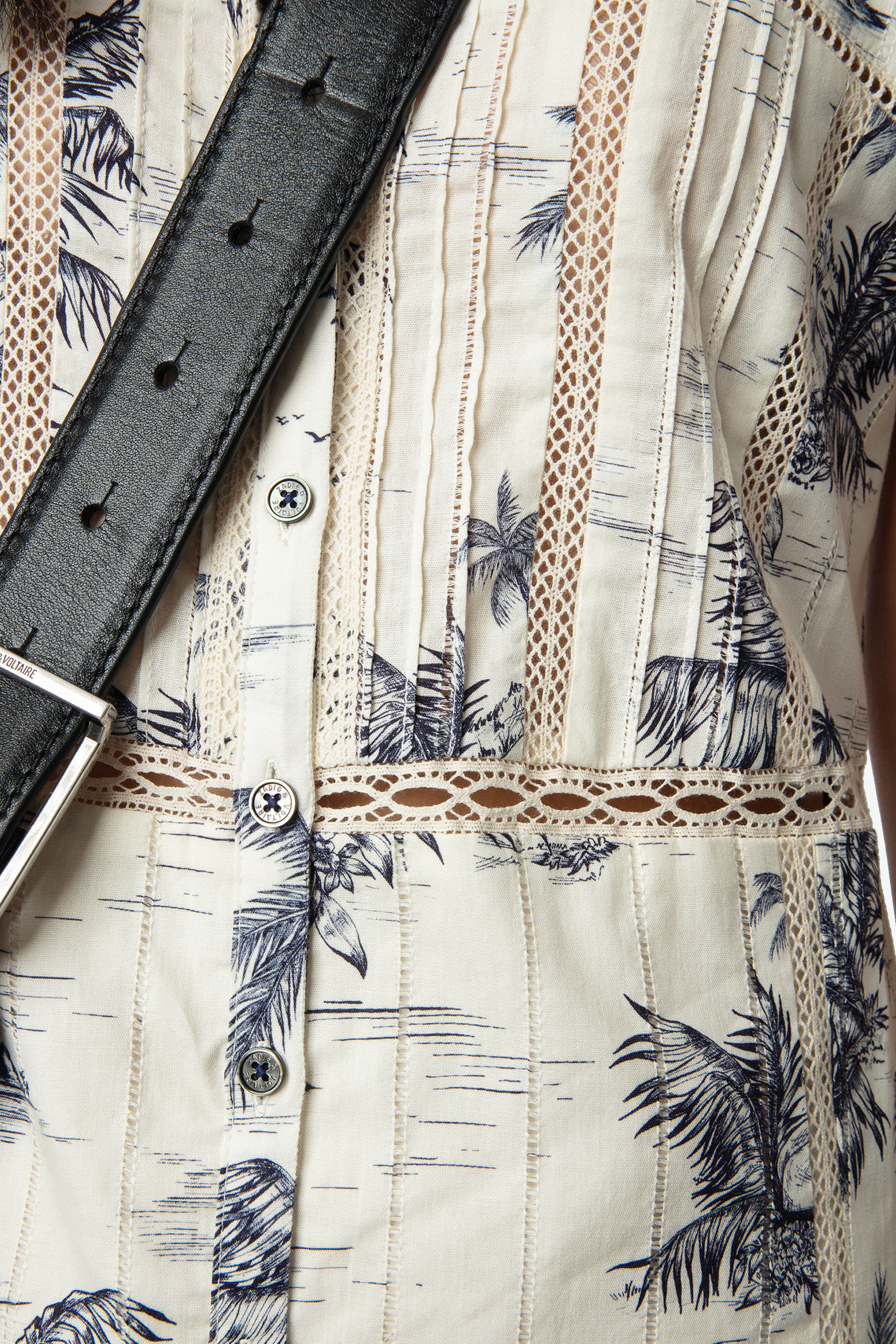 Renaid Tropical Cotton Dress