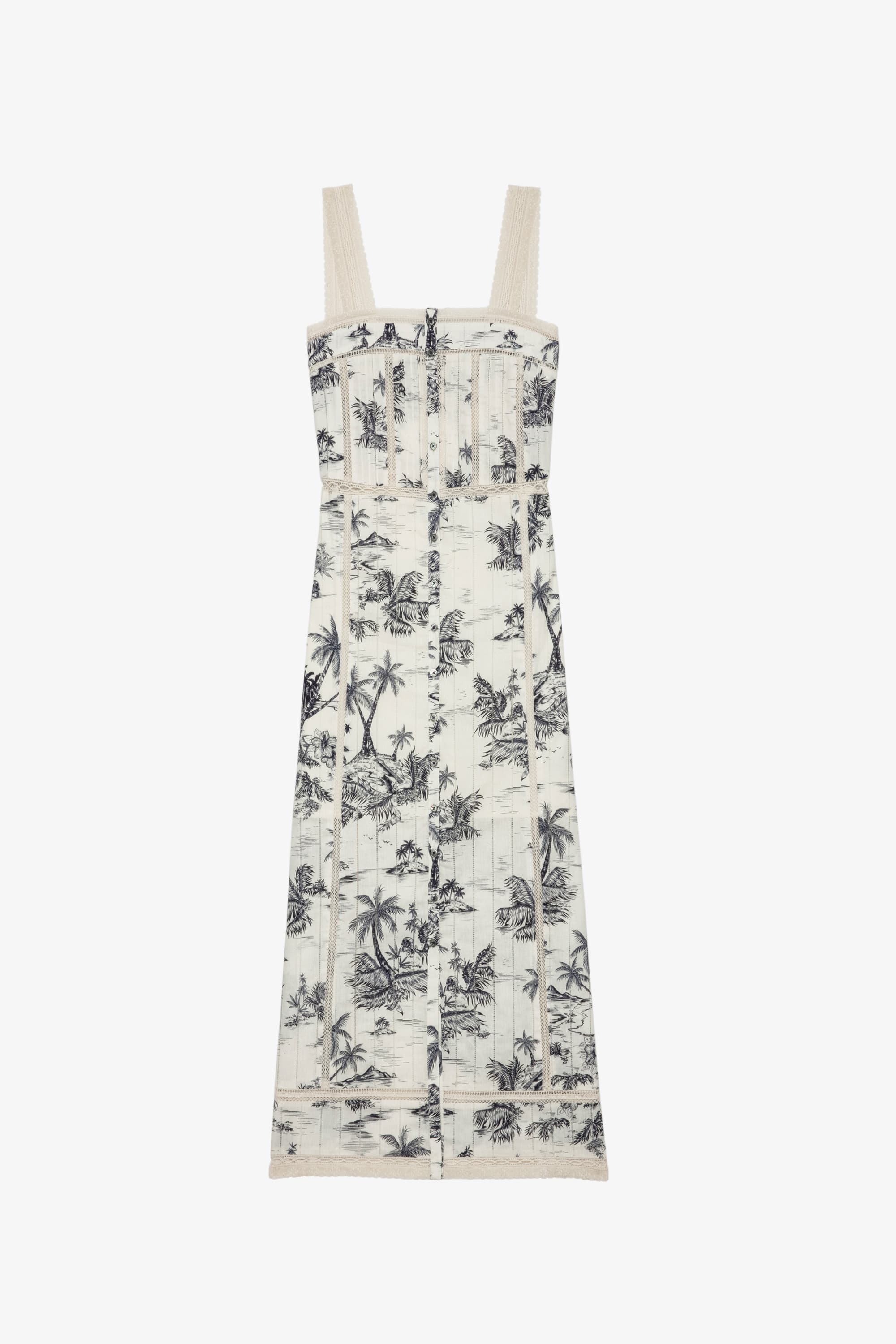 Renaid Tropical Cotton Dress