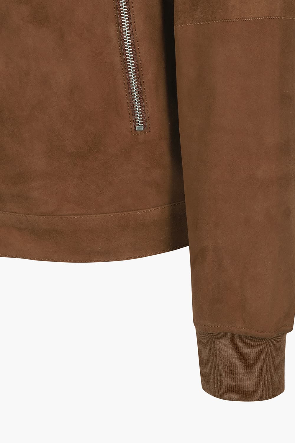 램스킨 바이커 가죽 레드브라운 점퍼