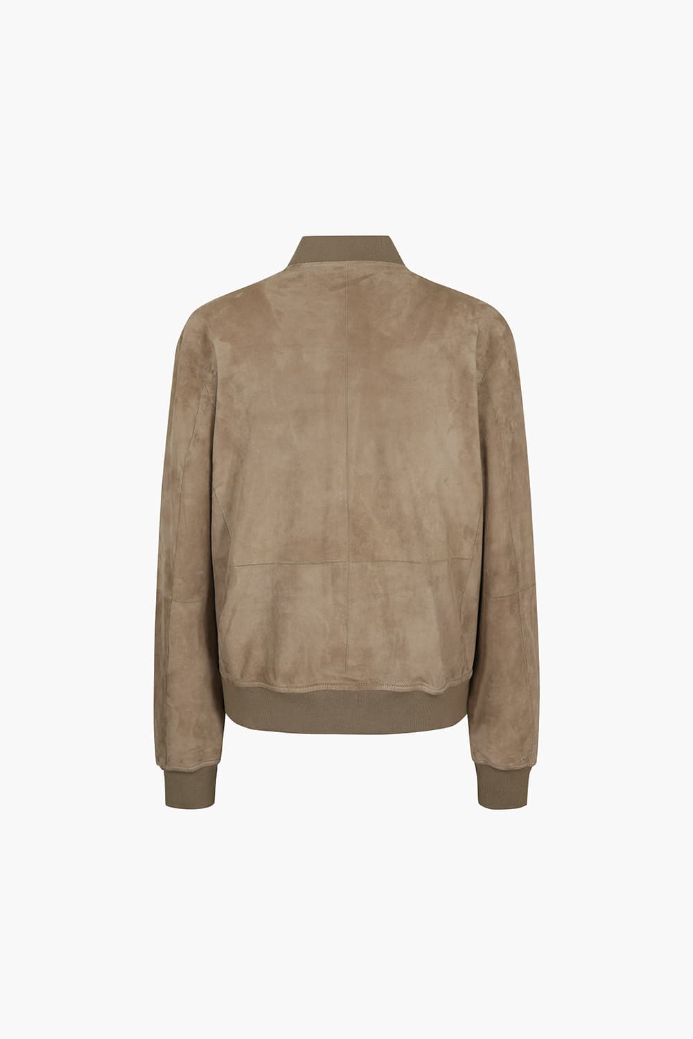 램스킨 블루종 가죽 브라운 점퍼