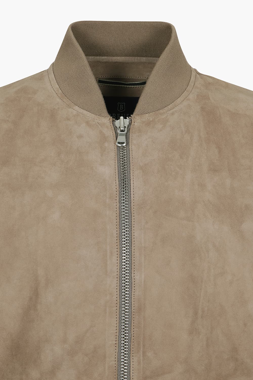 램스킨 블루종 가죽 브라운 점퍼