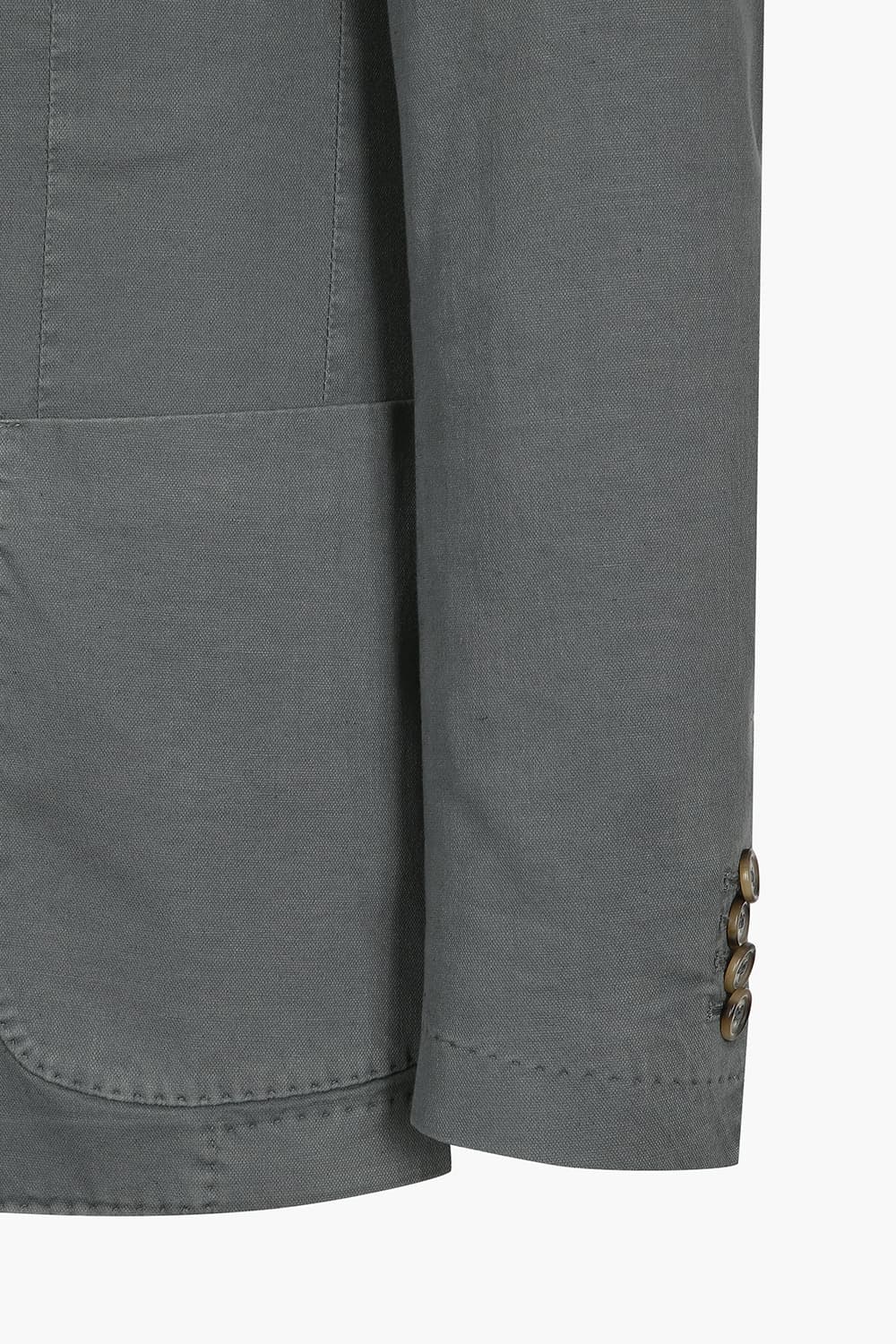 린넨 혼방 다크그레이 테일러드 자켓