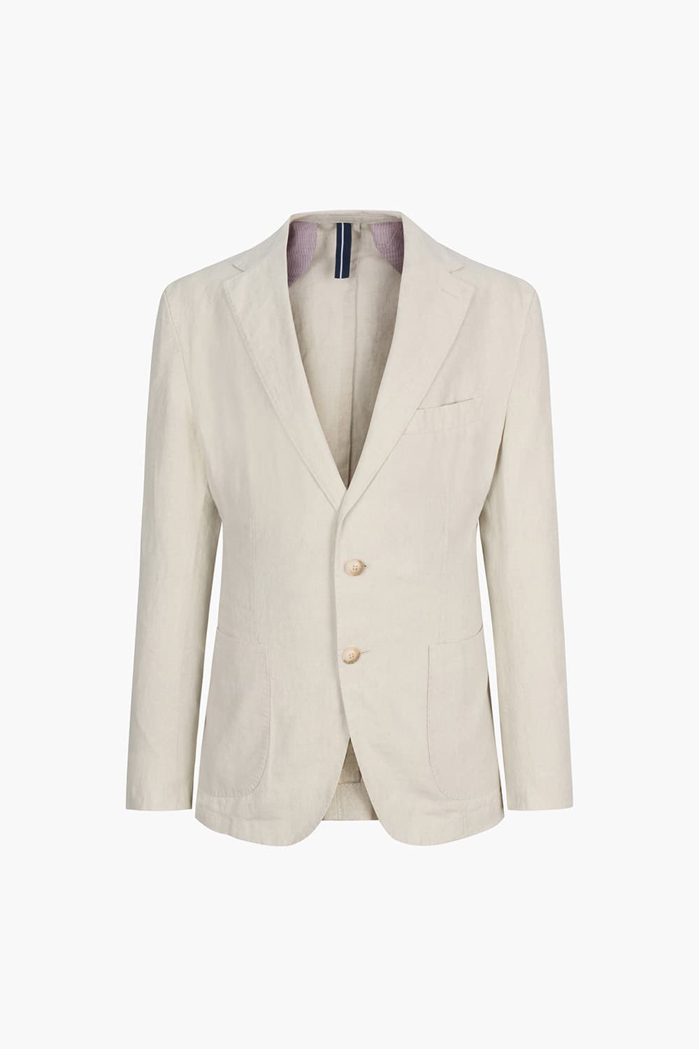 린넨 프리미엄 아이보리 테일러드 자켓