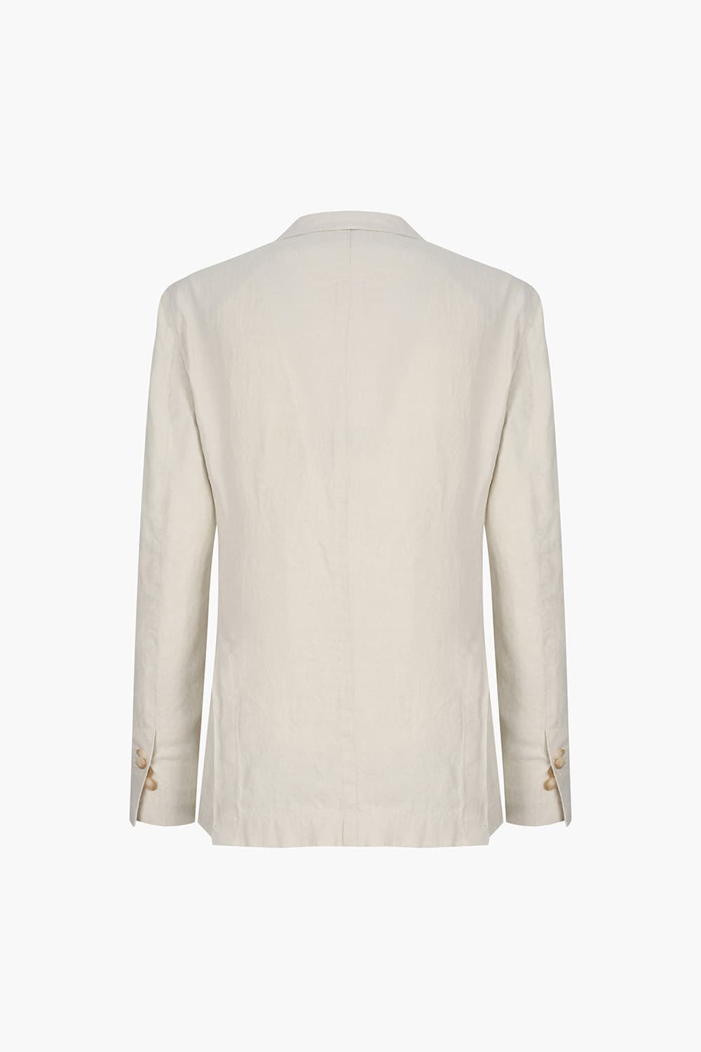 린넨 프리미엄 아이보리 테일러드 자켓