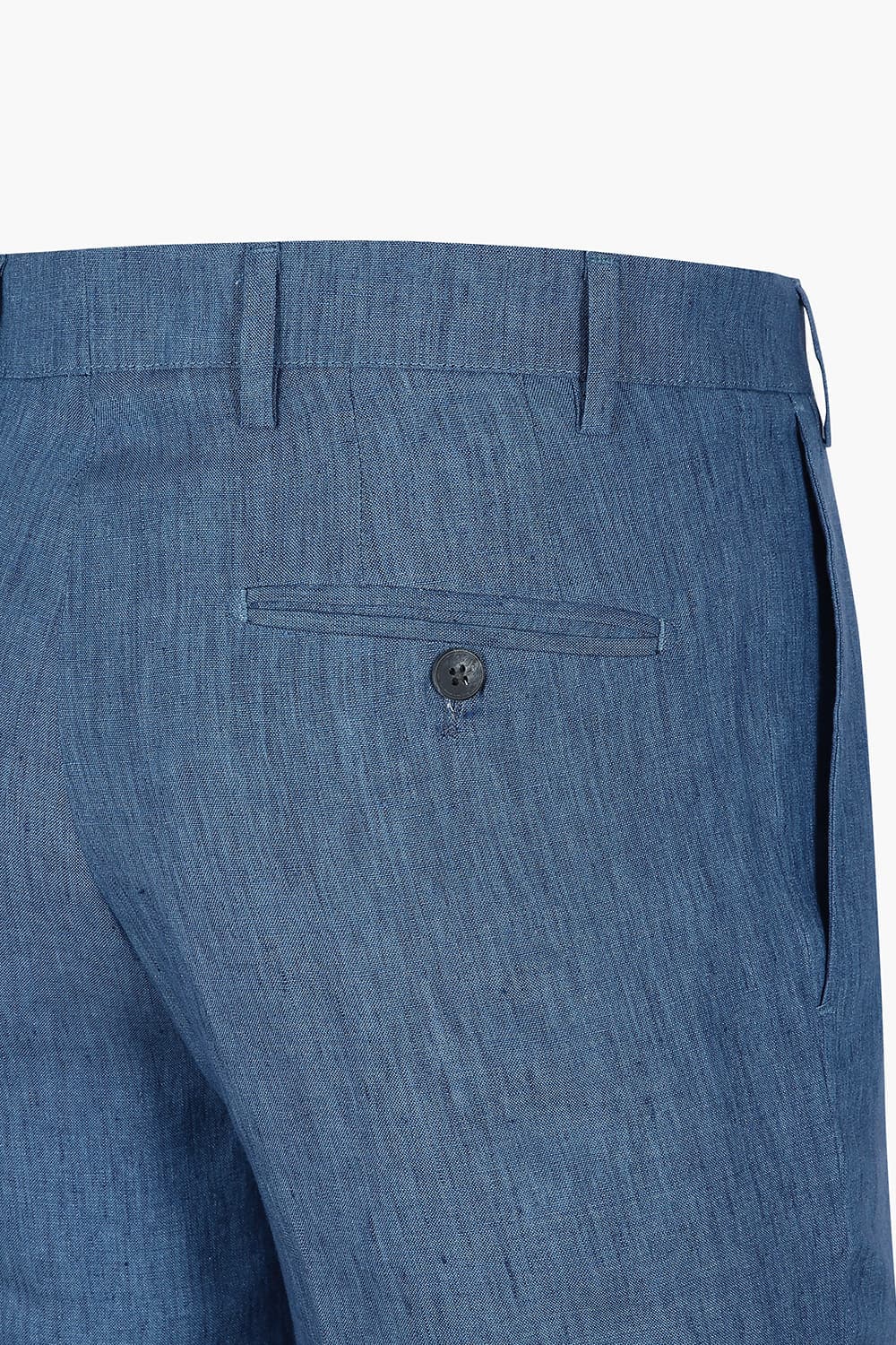 린넨 프리미엄 블루 쇼츠