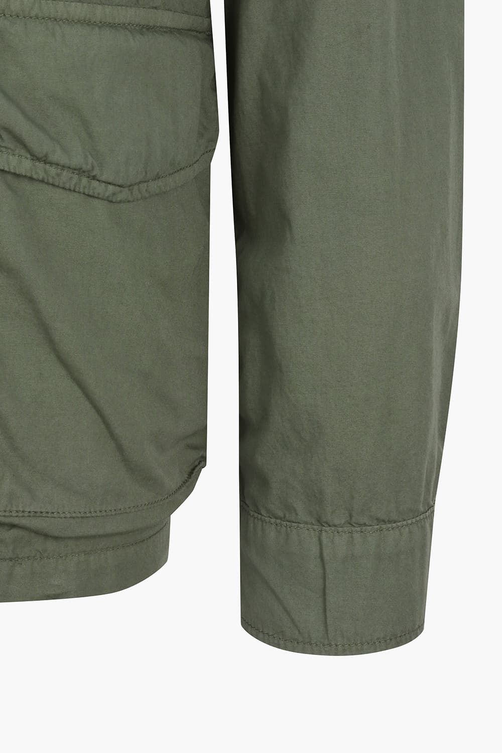 코튼 워크웨어 투 포켓 카키 캐주얼 자켓