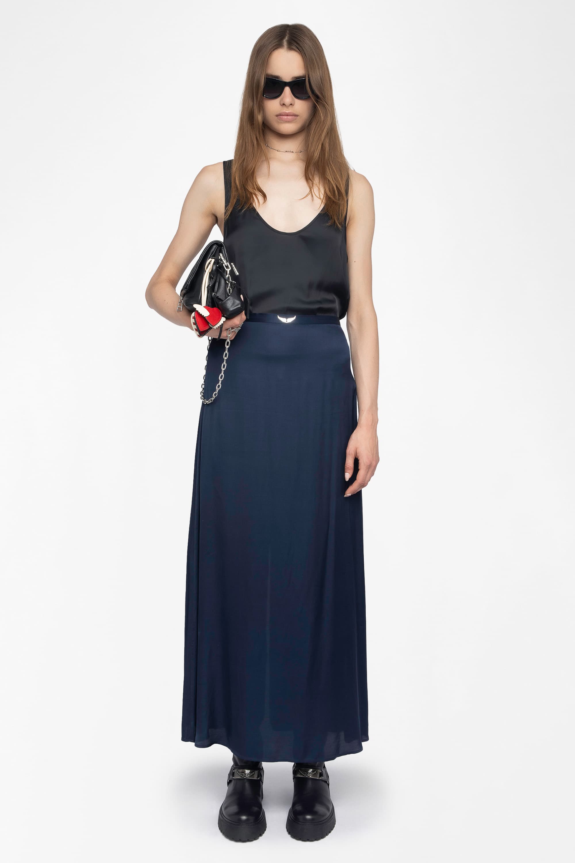 Jimeno Satin Skirt