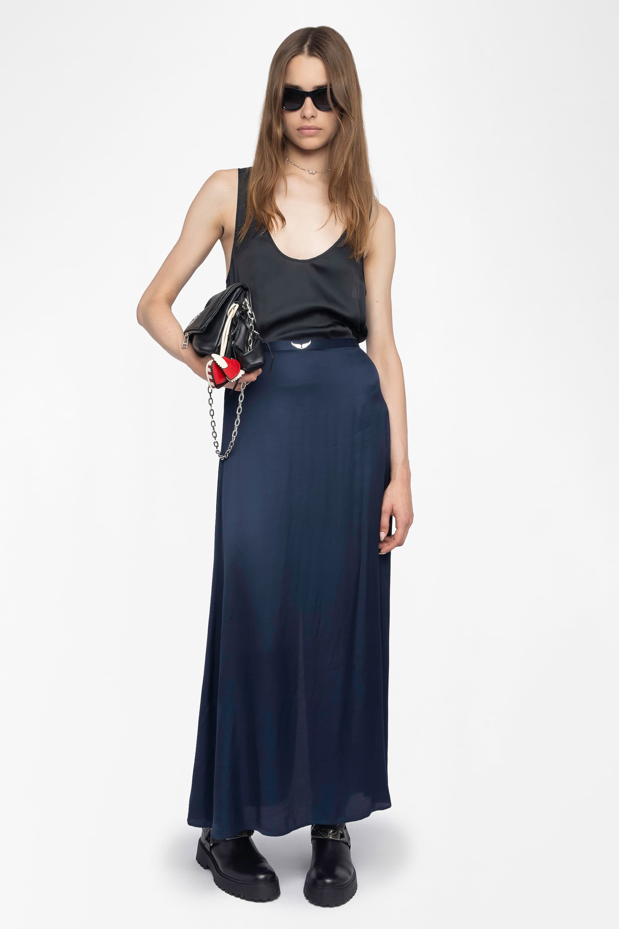 Jimeno Satin Skirt