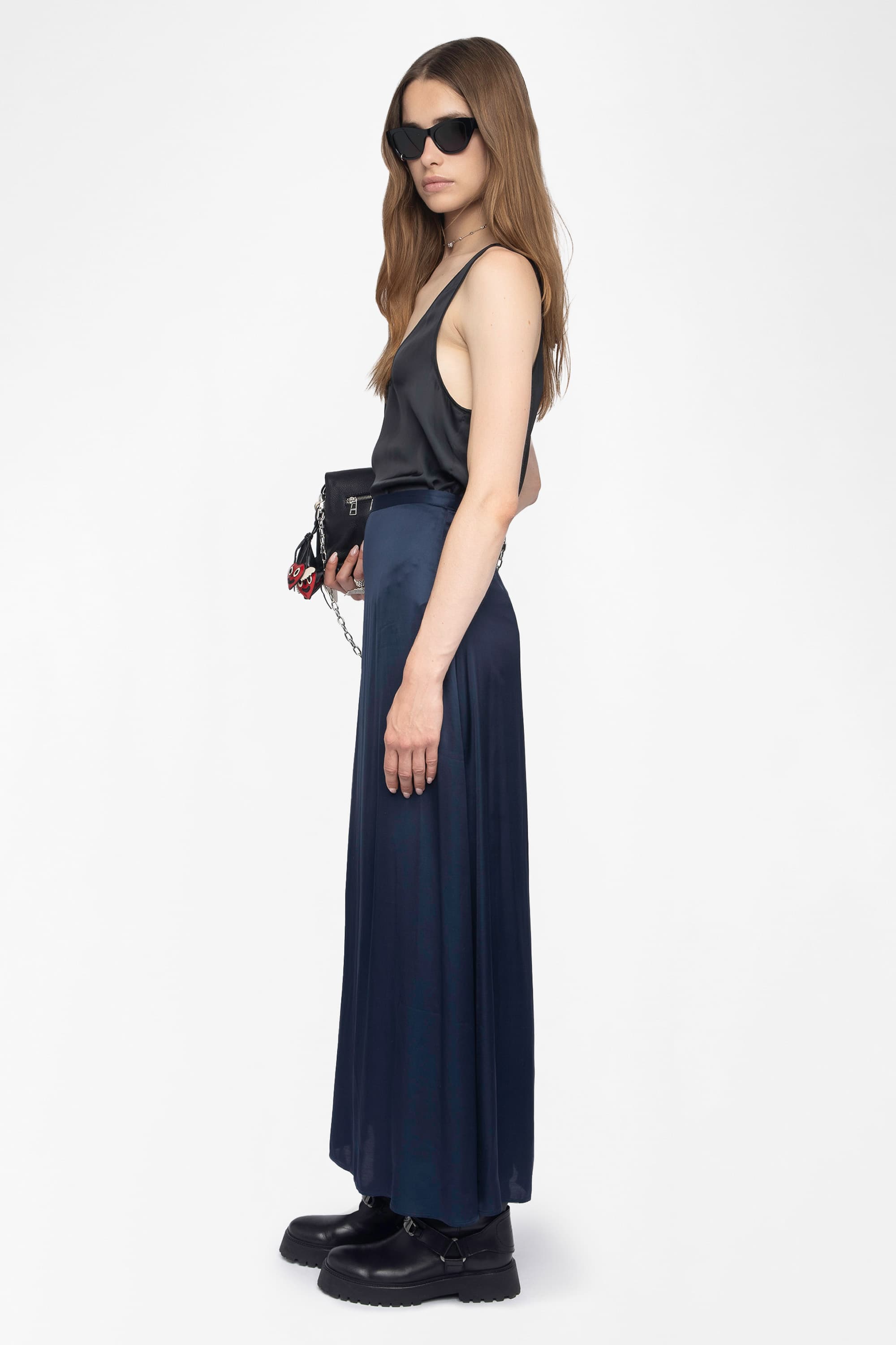 Jimeno Satin Skirt