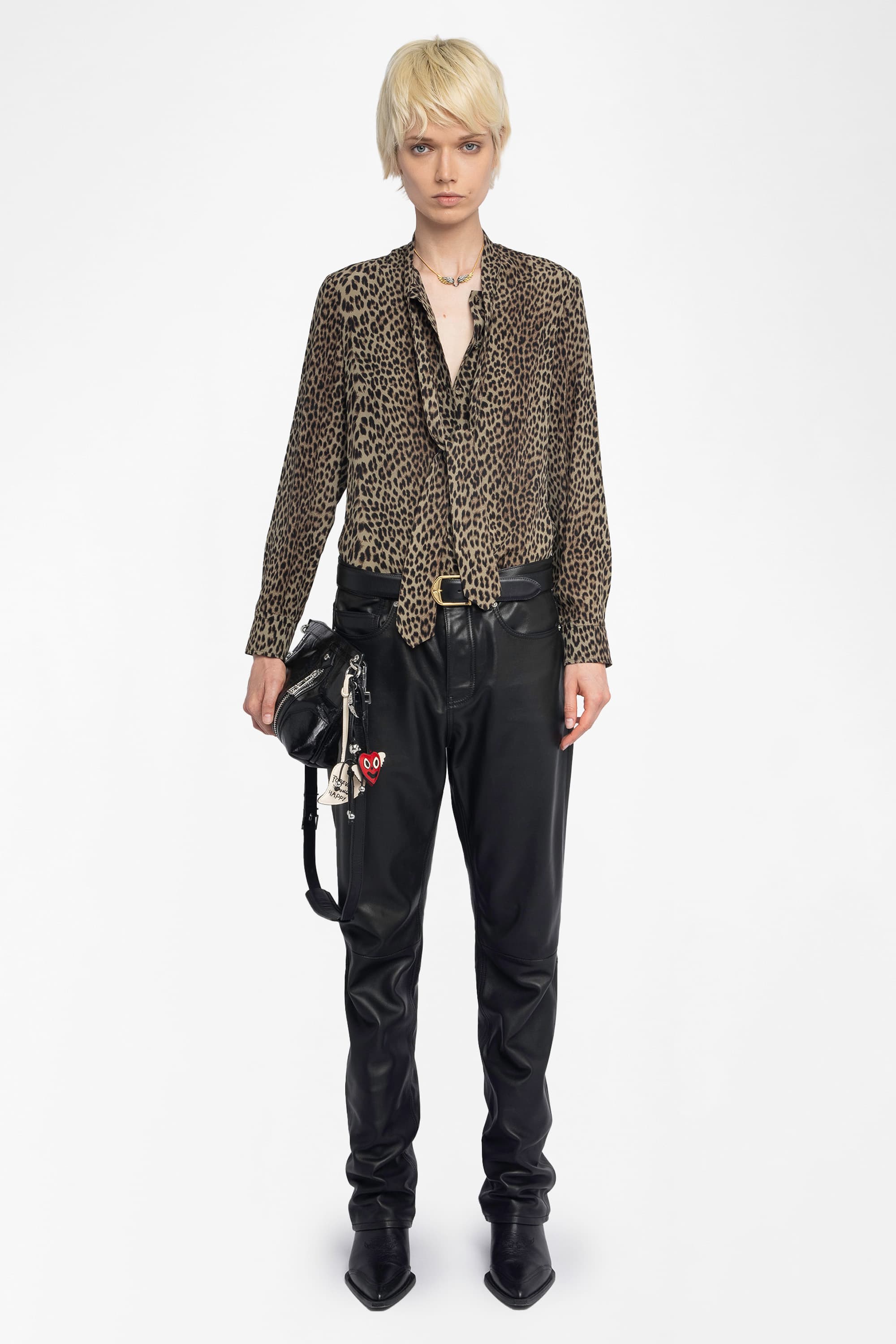 Tulba Leopard Blouse