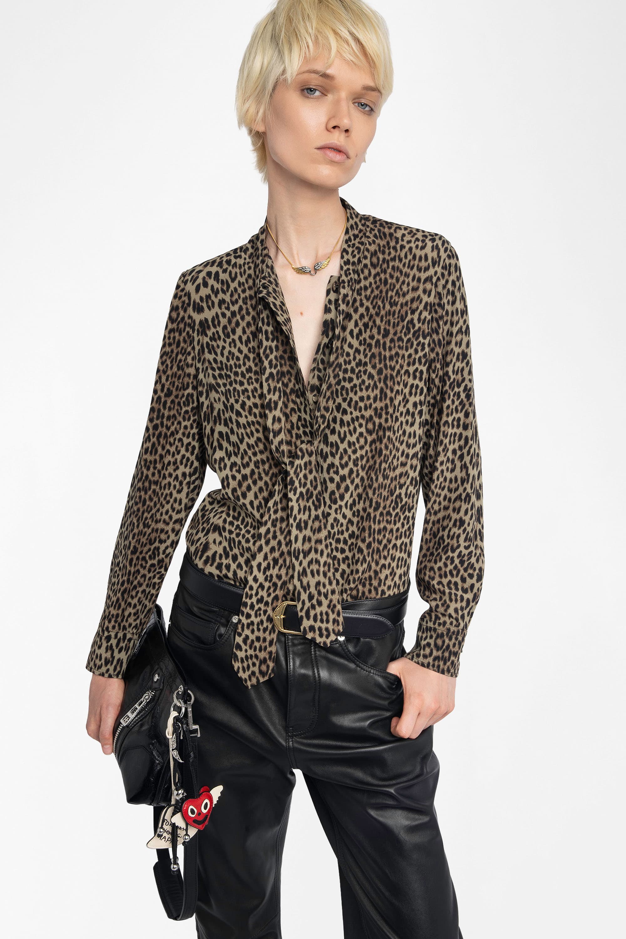 Tulba Leopard Blouse