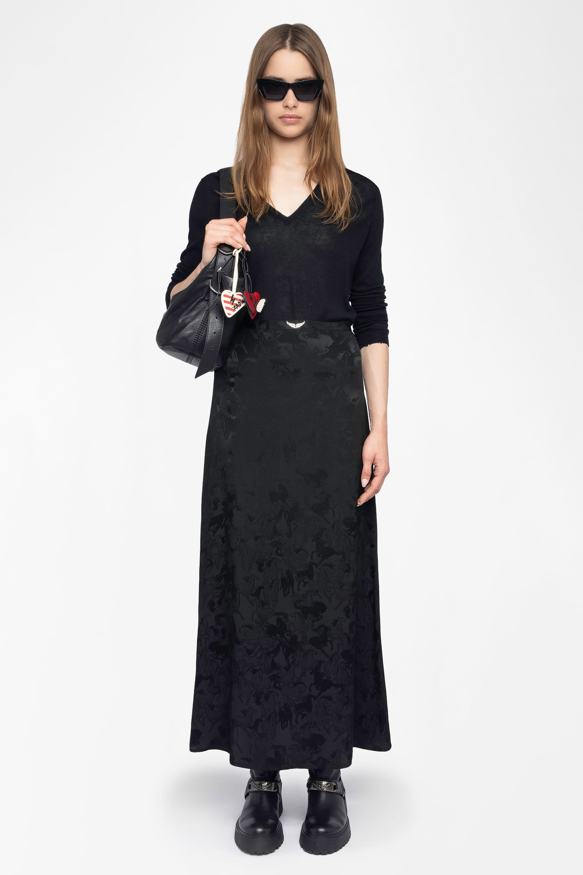 Jimeno Horse Silk Skirt