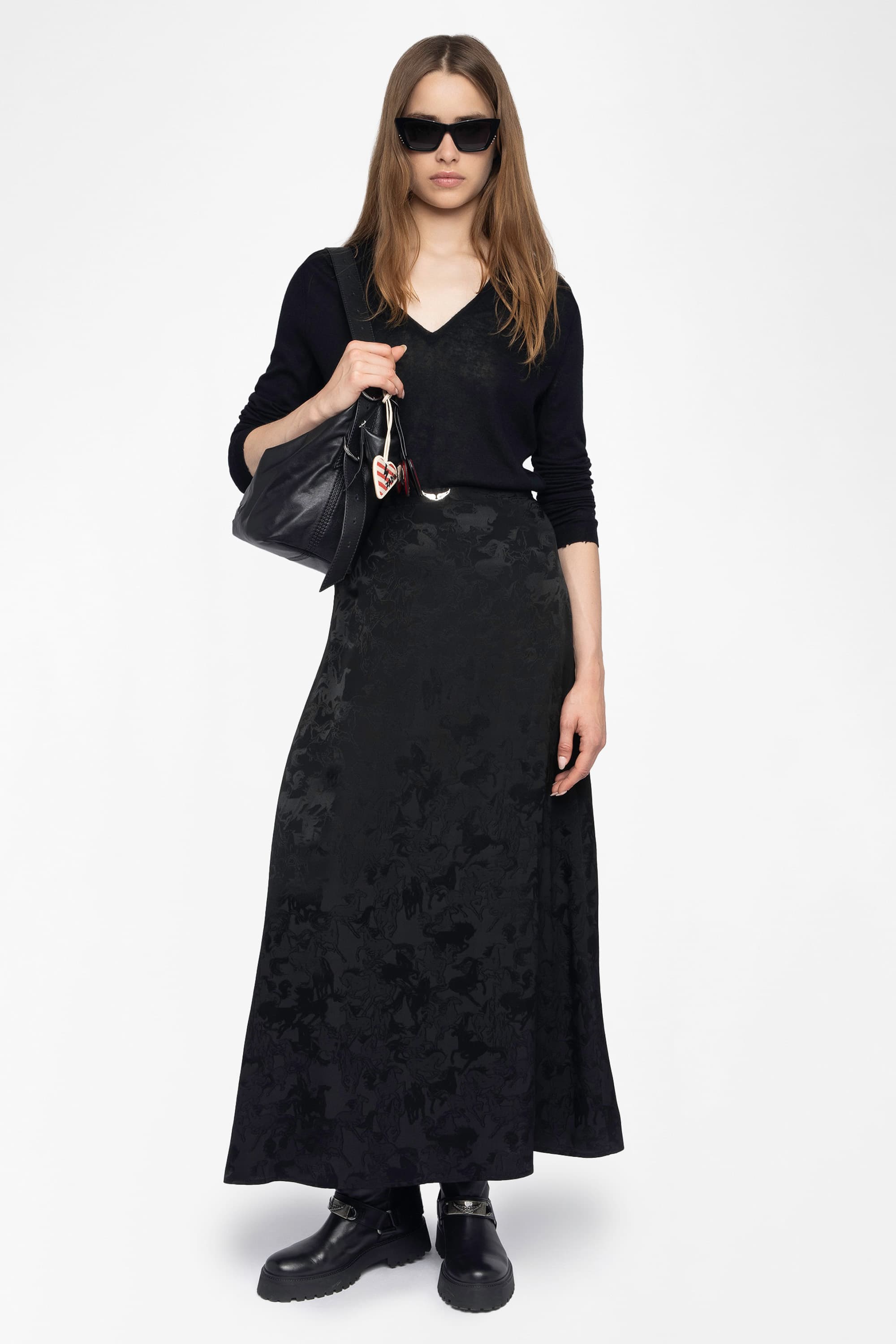 Jimeno Horse Silk Skirt