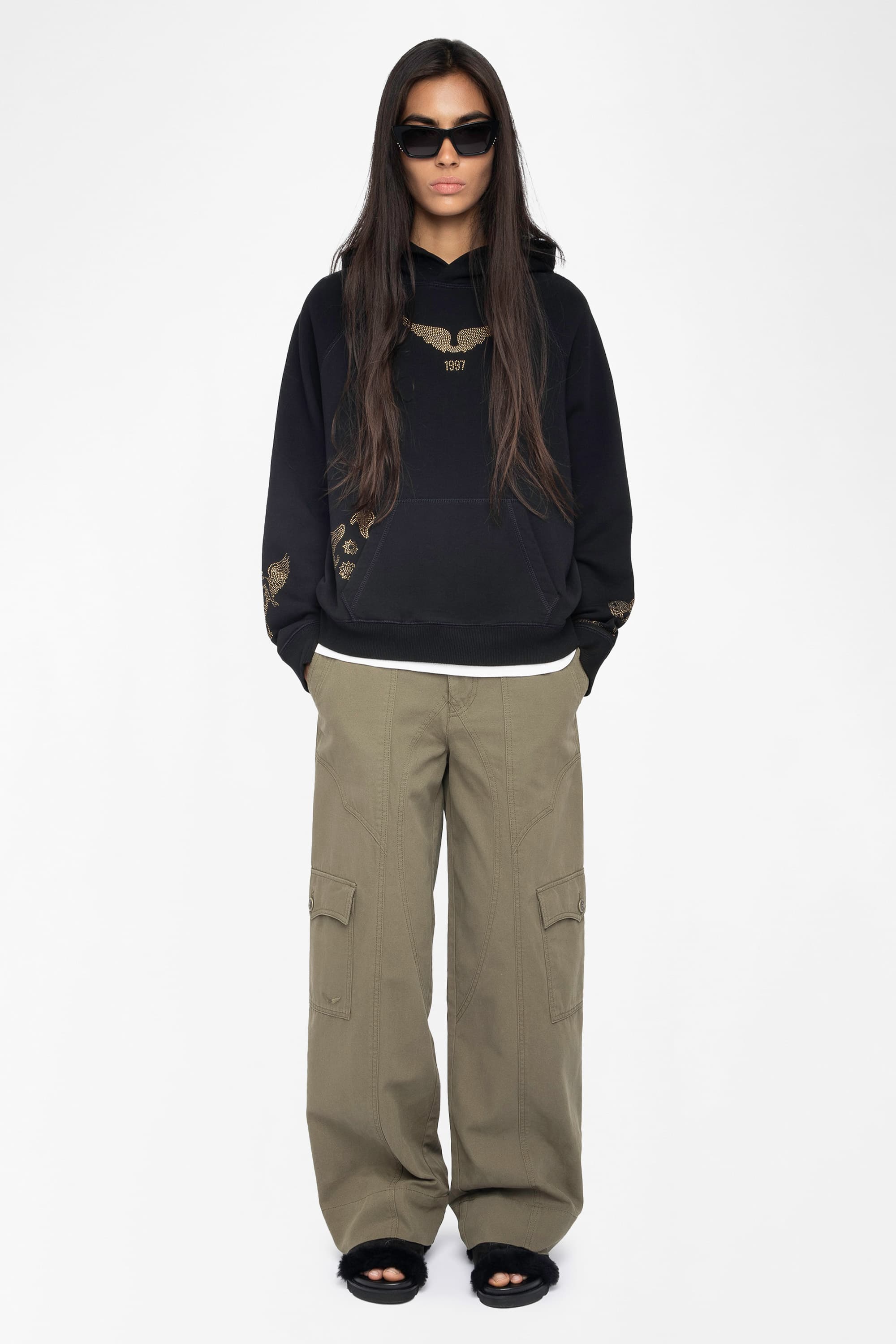 Georgy Strass Hoodie