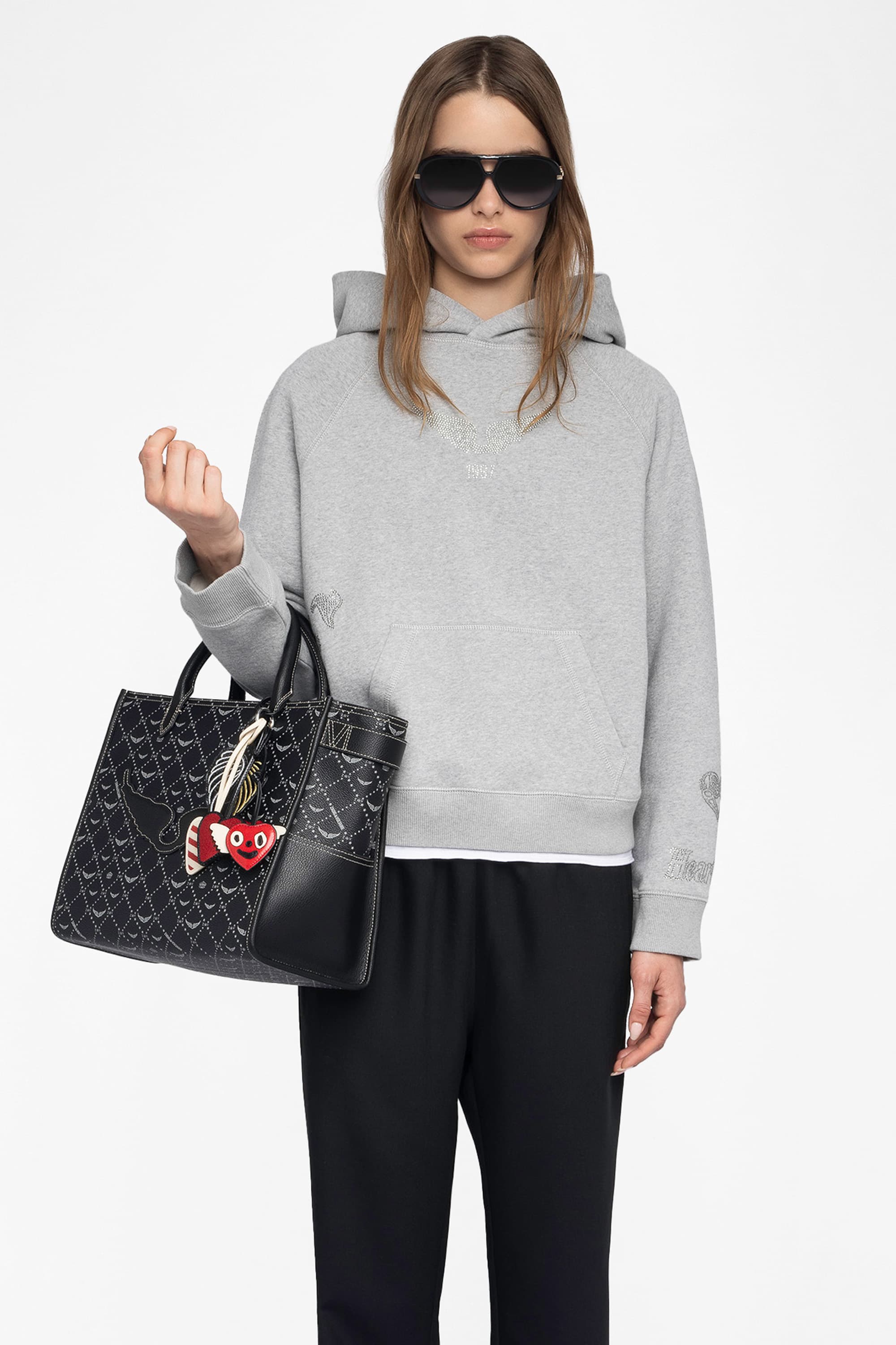 Georgy Strass Hoodie