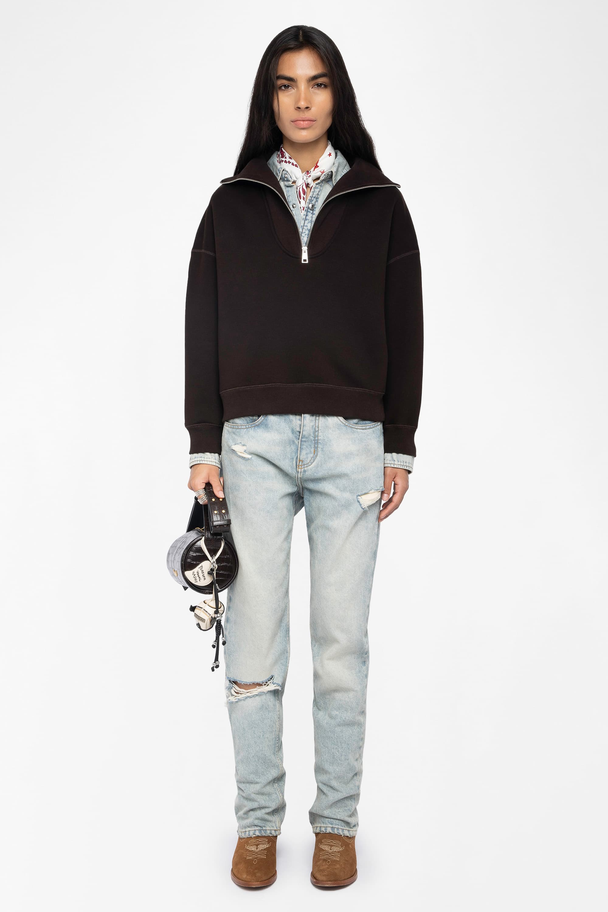 Maya Strass Sweatshirt