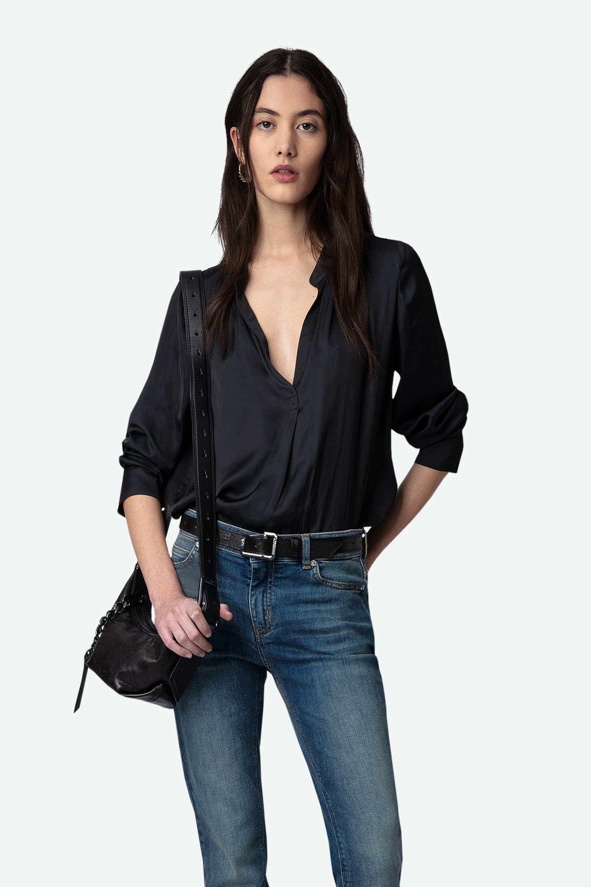 Tink Satin Blouse