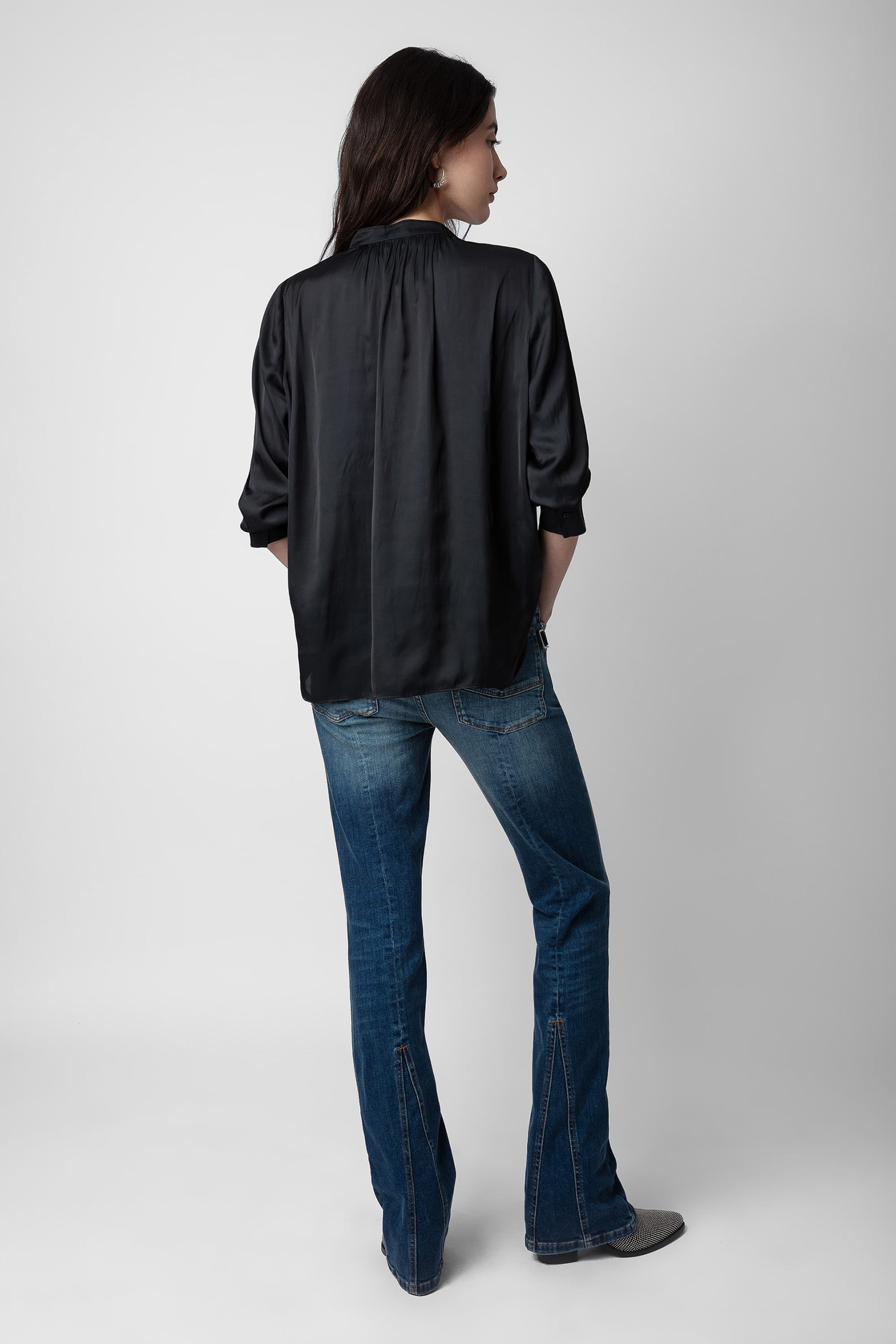 Tink Satin Blouse
