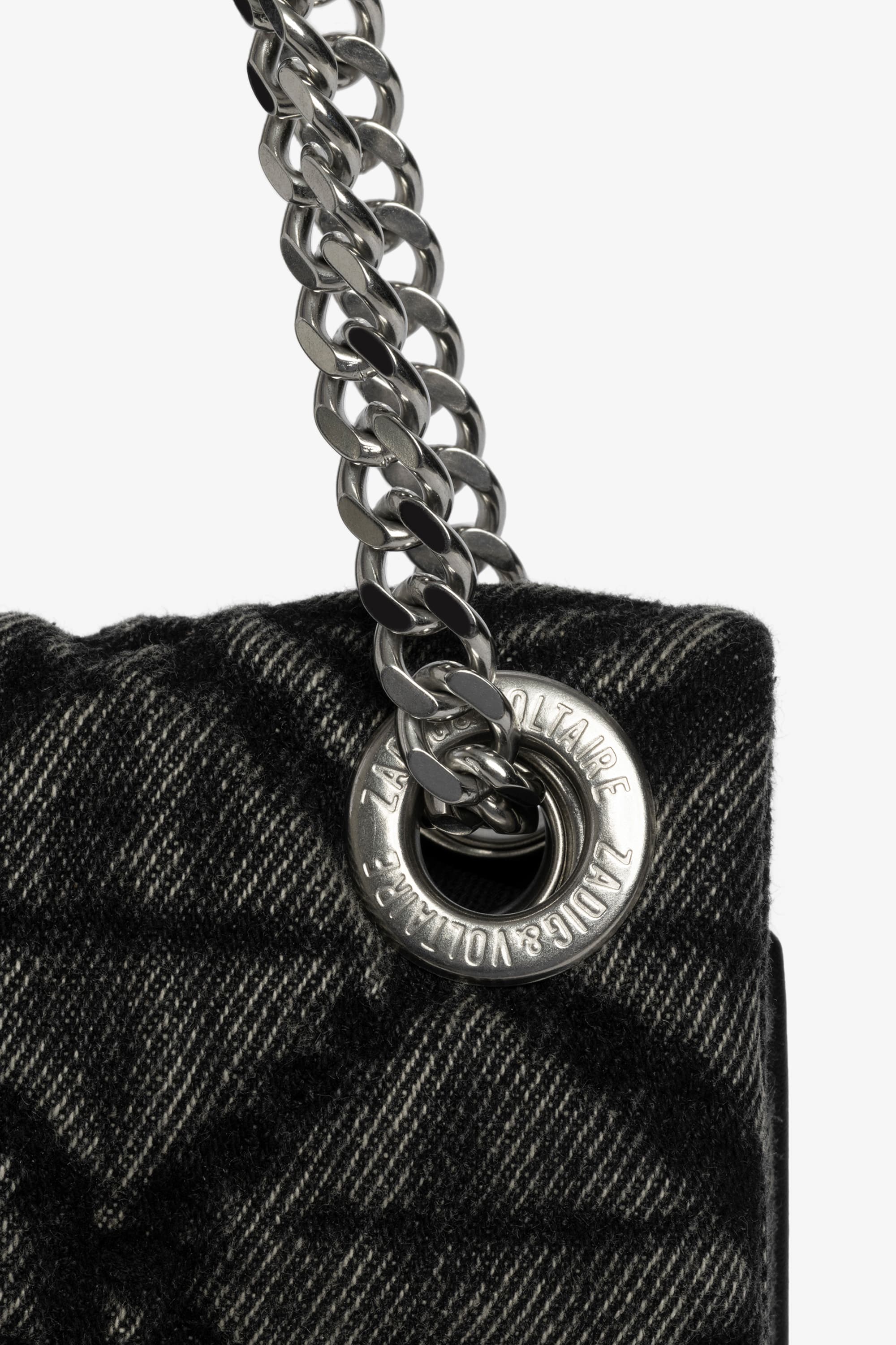 Rock Monogram Denim Bag